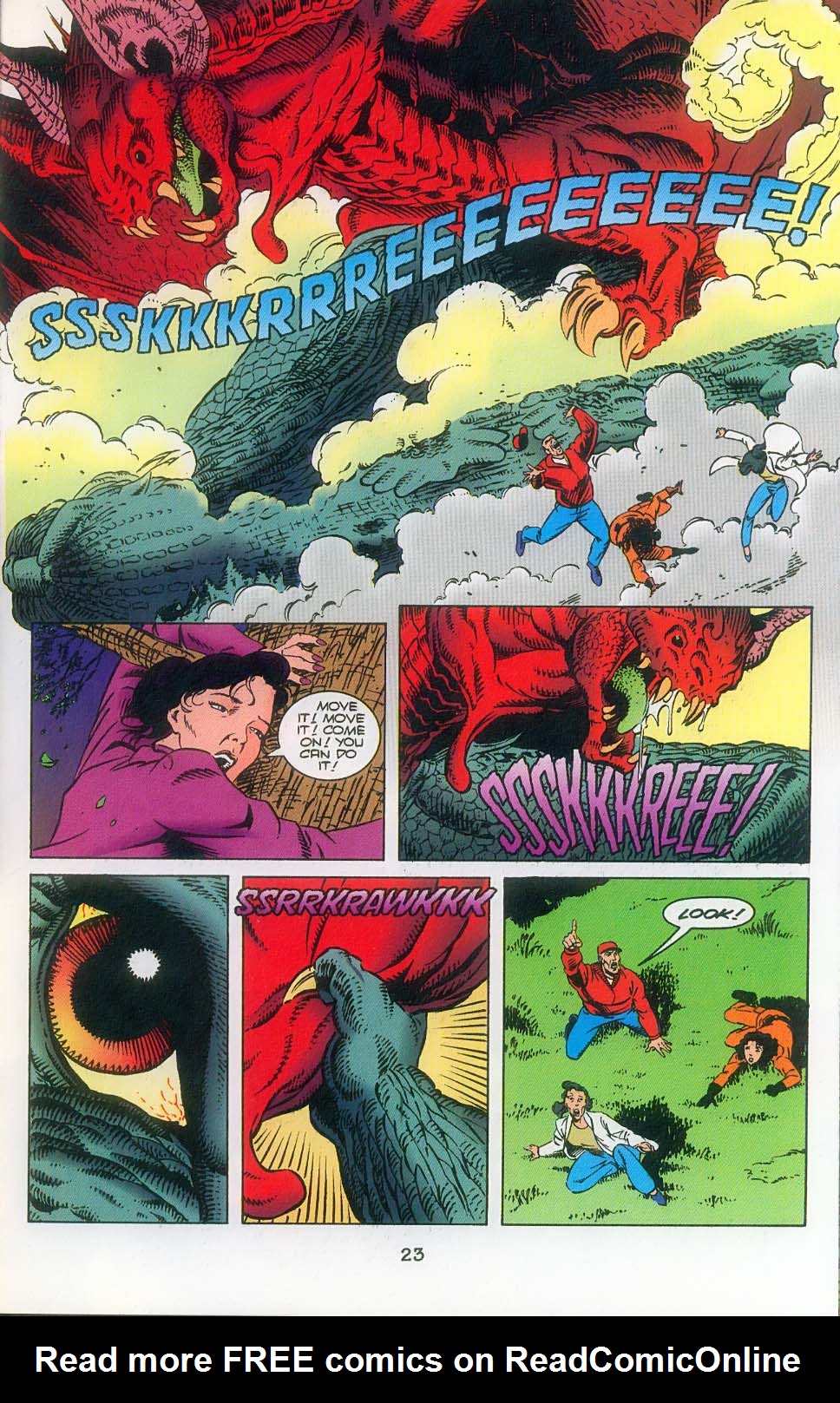 Read online Godzilla (1995) comic -  Issue #3 - 25