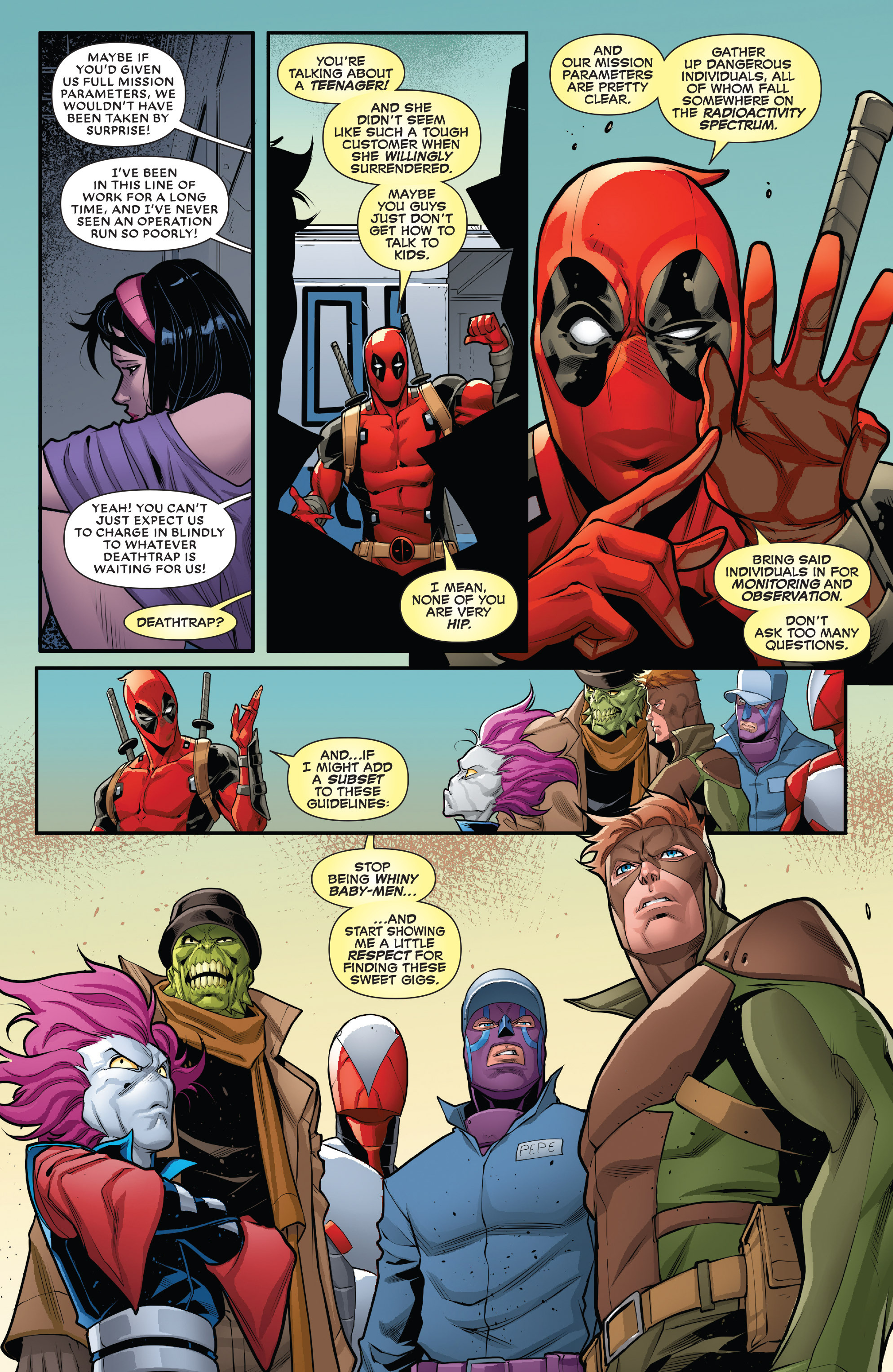 Read online Deadpool & the Mercs For Money [II] comic -  Issue #1 - 22