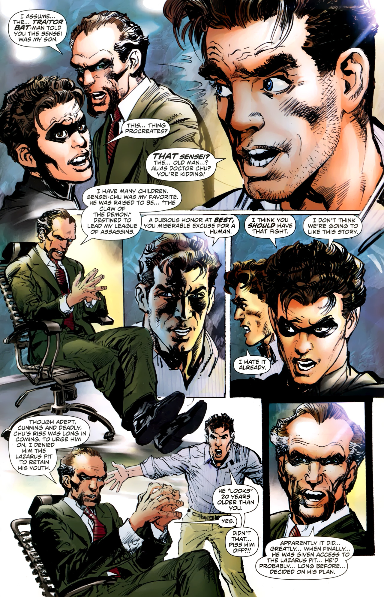 Read online Batman: Odyssey (2010) comic -  Issue #6 - 21