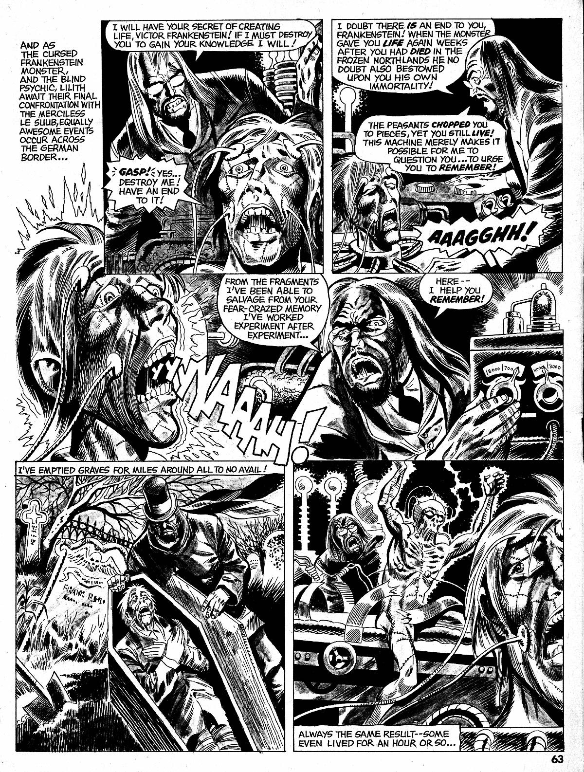 Read online Psycho comic -  Issue #5 - 64