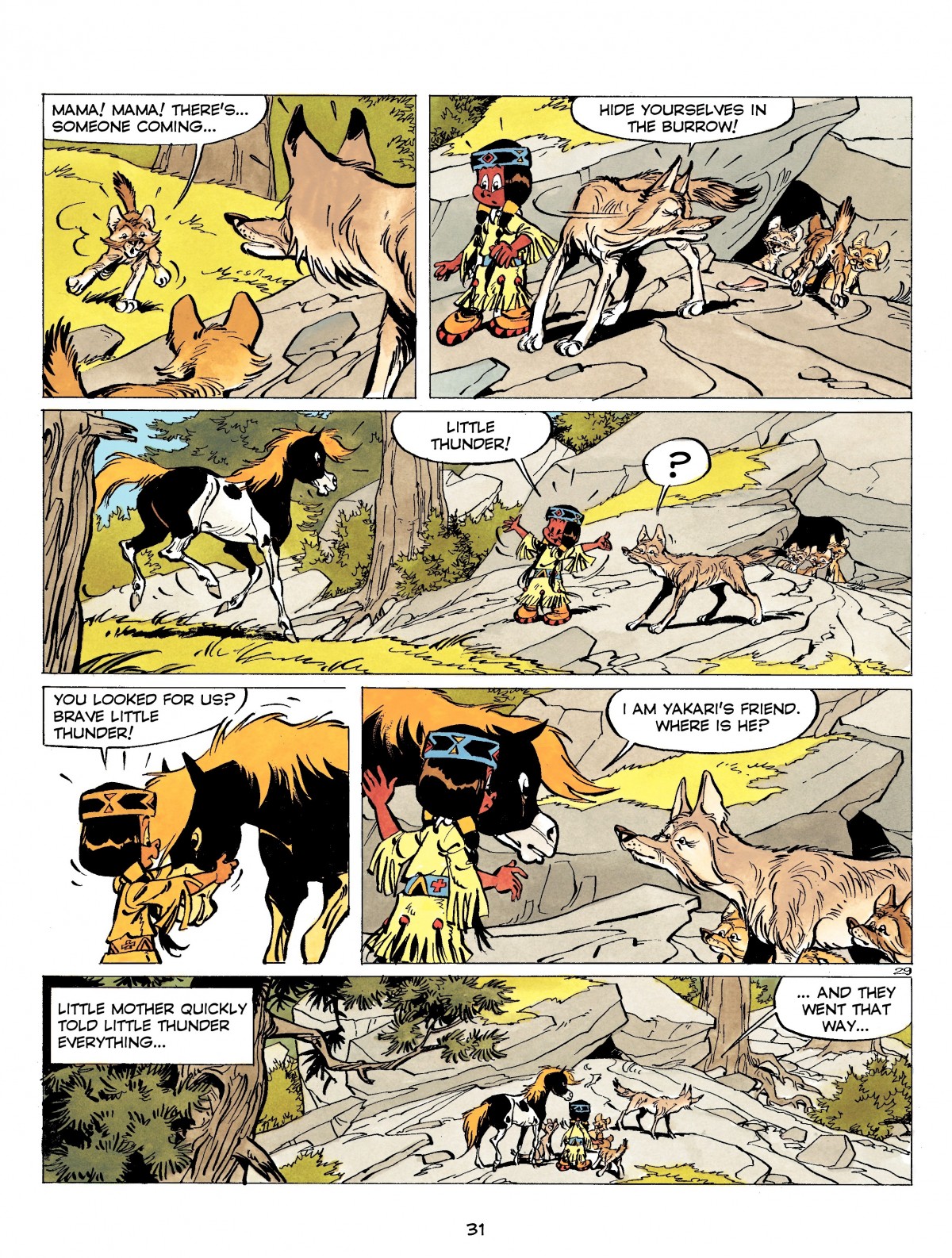 Read online Yakari comic -  Issue #9 - 31