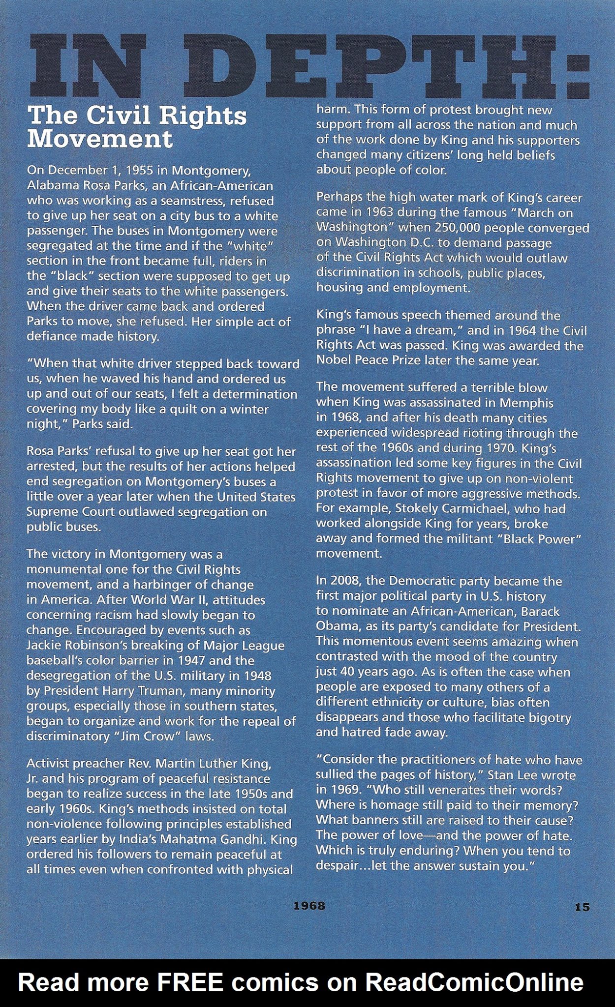 Read online Stan's Soapbox: The Collection comic -  Issue # TPB - 15