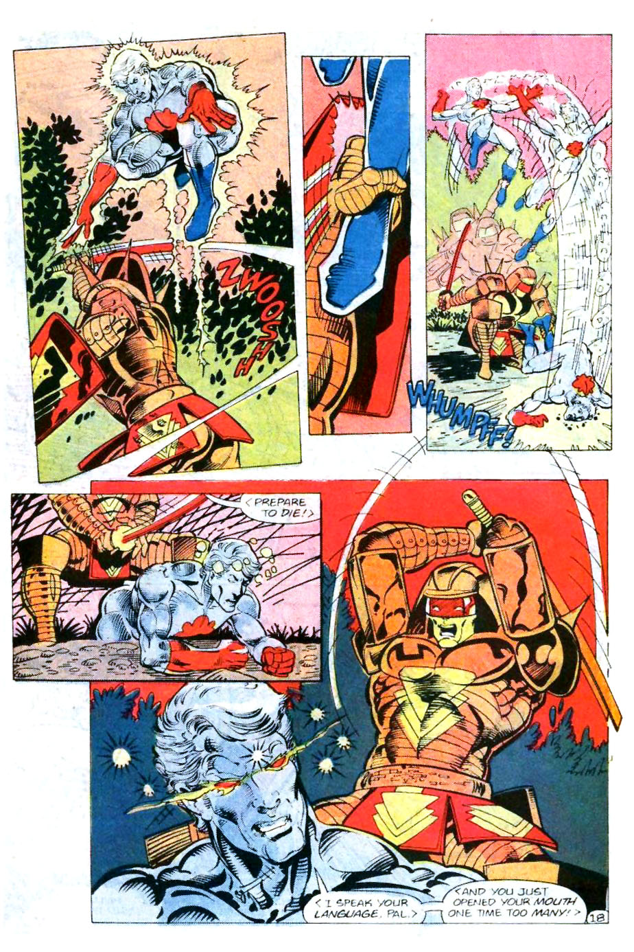 Read online Captain Atom (1987) comic -  Issue #8 - 19