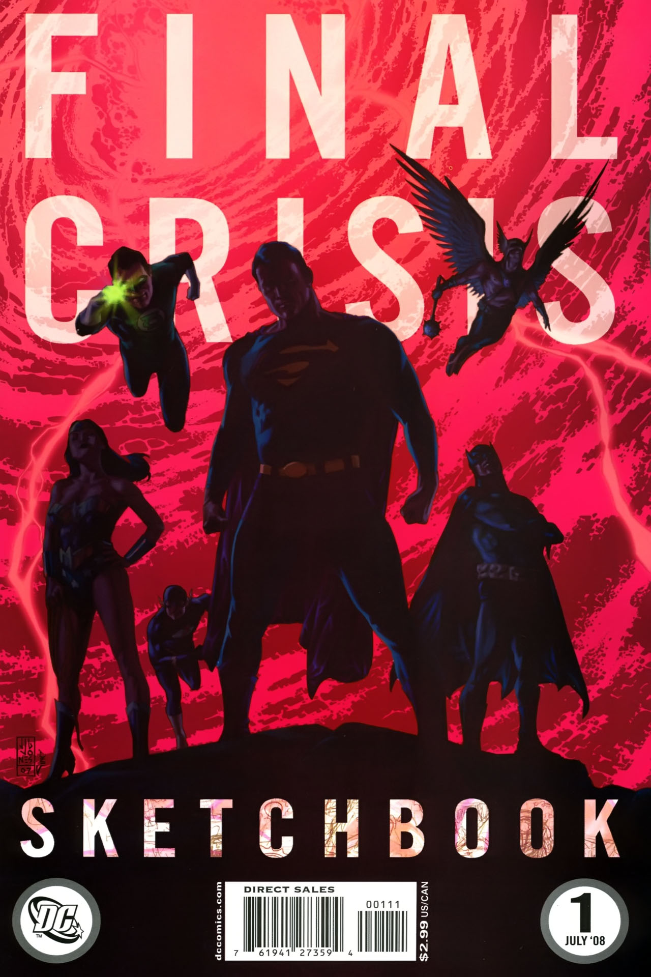 Read online Final Crisis Sketchbook comic -  Issue # Full - 1