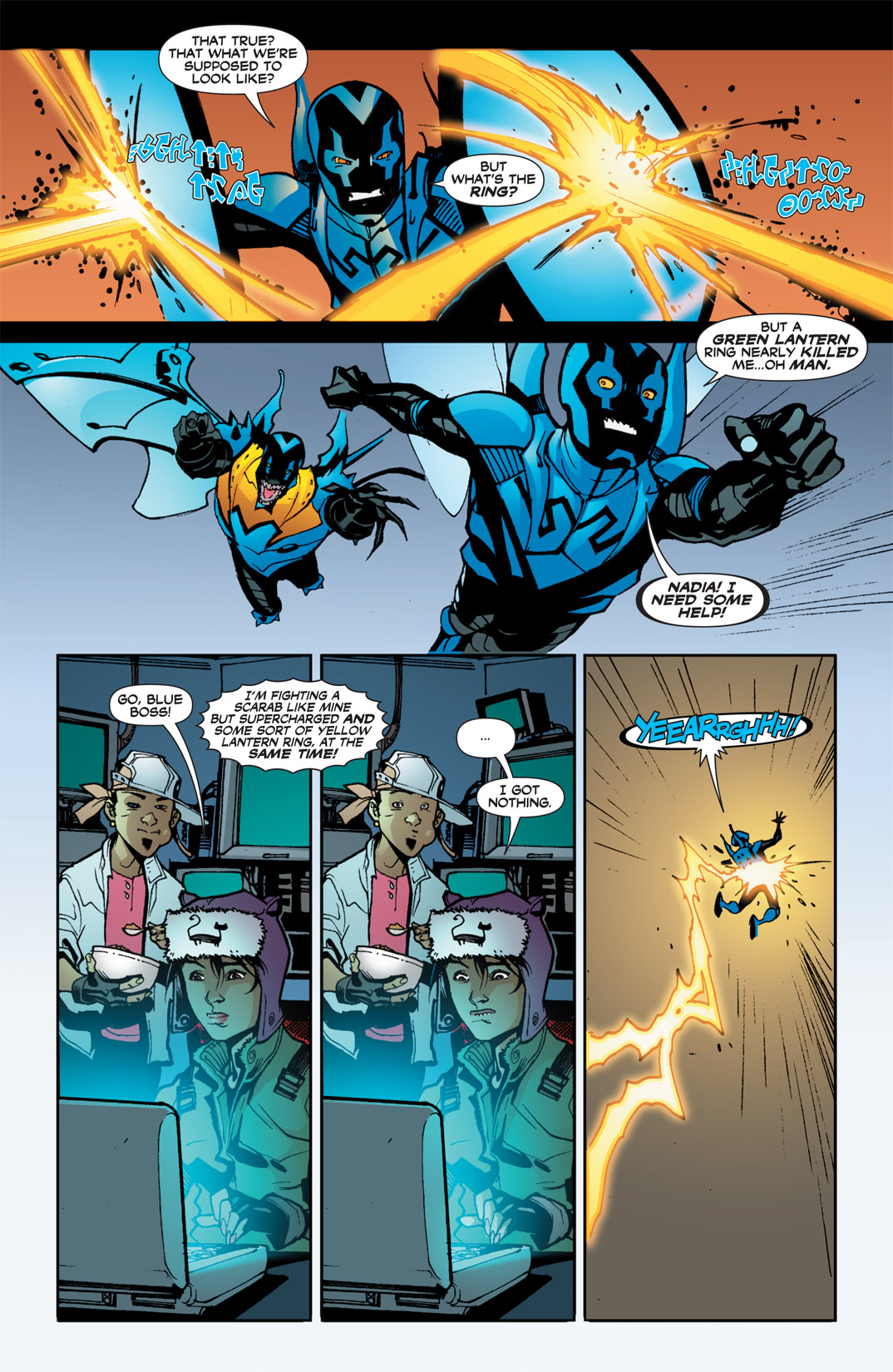 Read online Blue Beetle (2006) comic -  Issue #20 - 10
