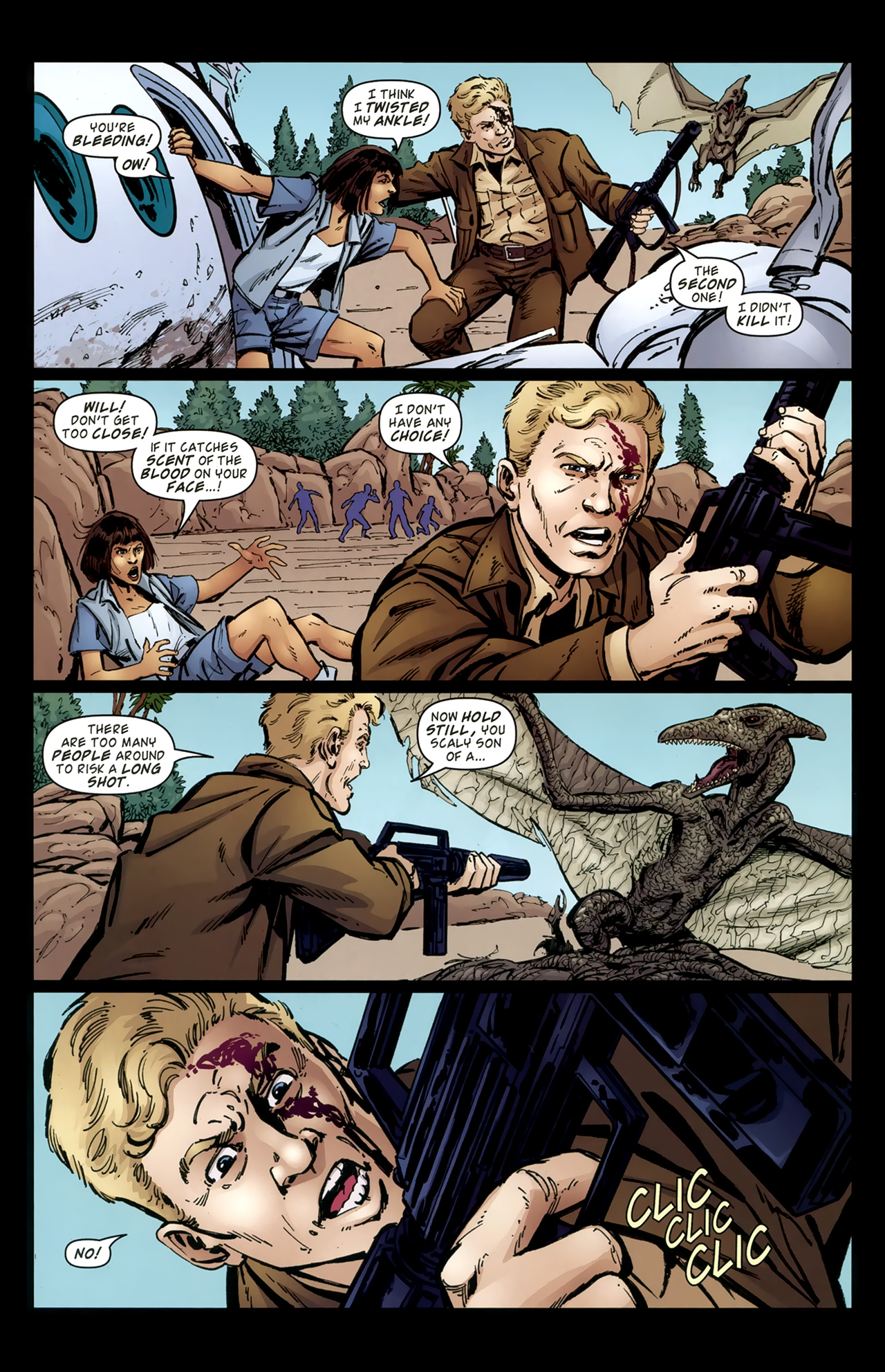 Read online Jurassic Park: The Devils in the Desert comic -  Issue #4 - 11