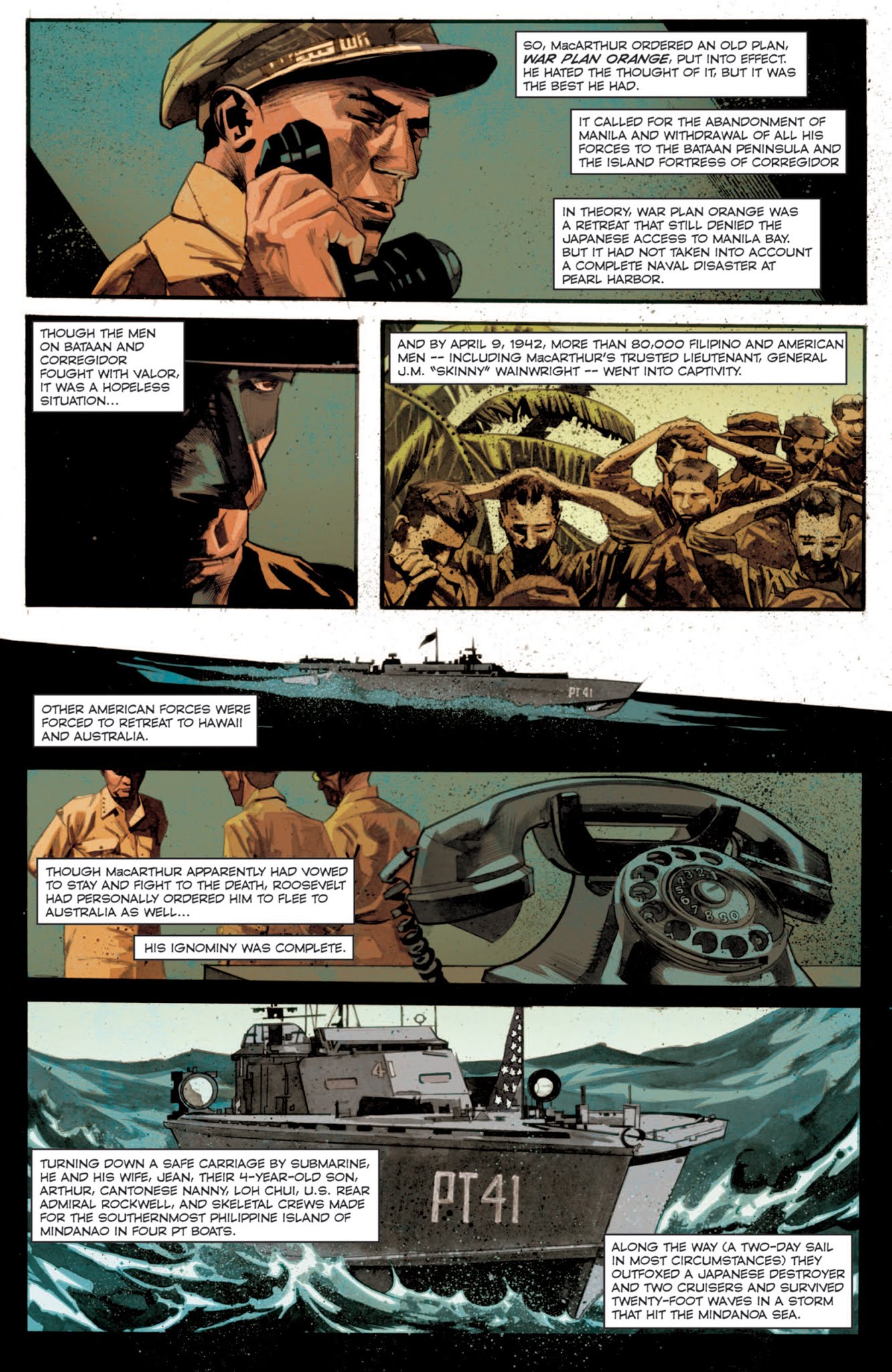 Read online Fever Ridge: A Tale of MacArthur's Jungle War comic -  Issue #2 - 16