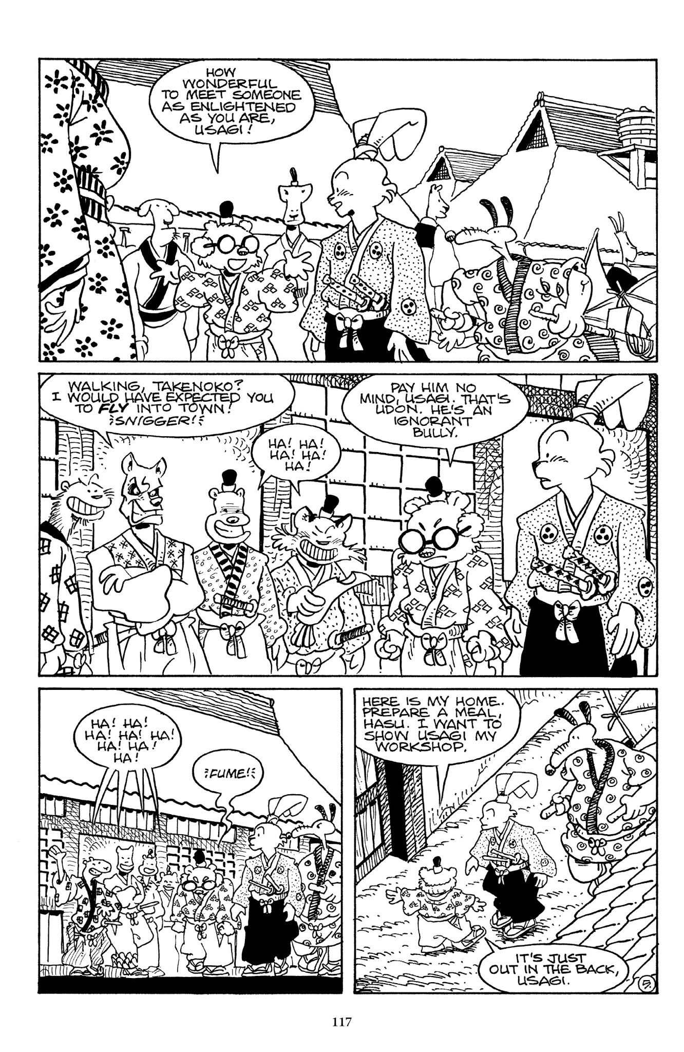 Read online The Usagi Yojimbo Saga comic -  Issue # TPB 5 - 114