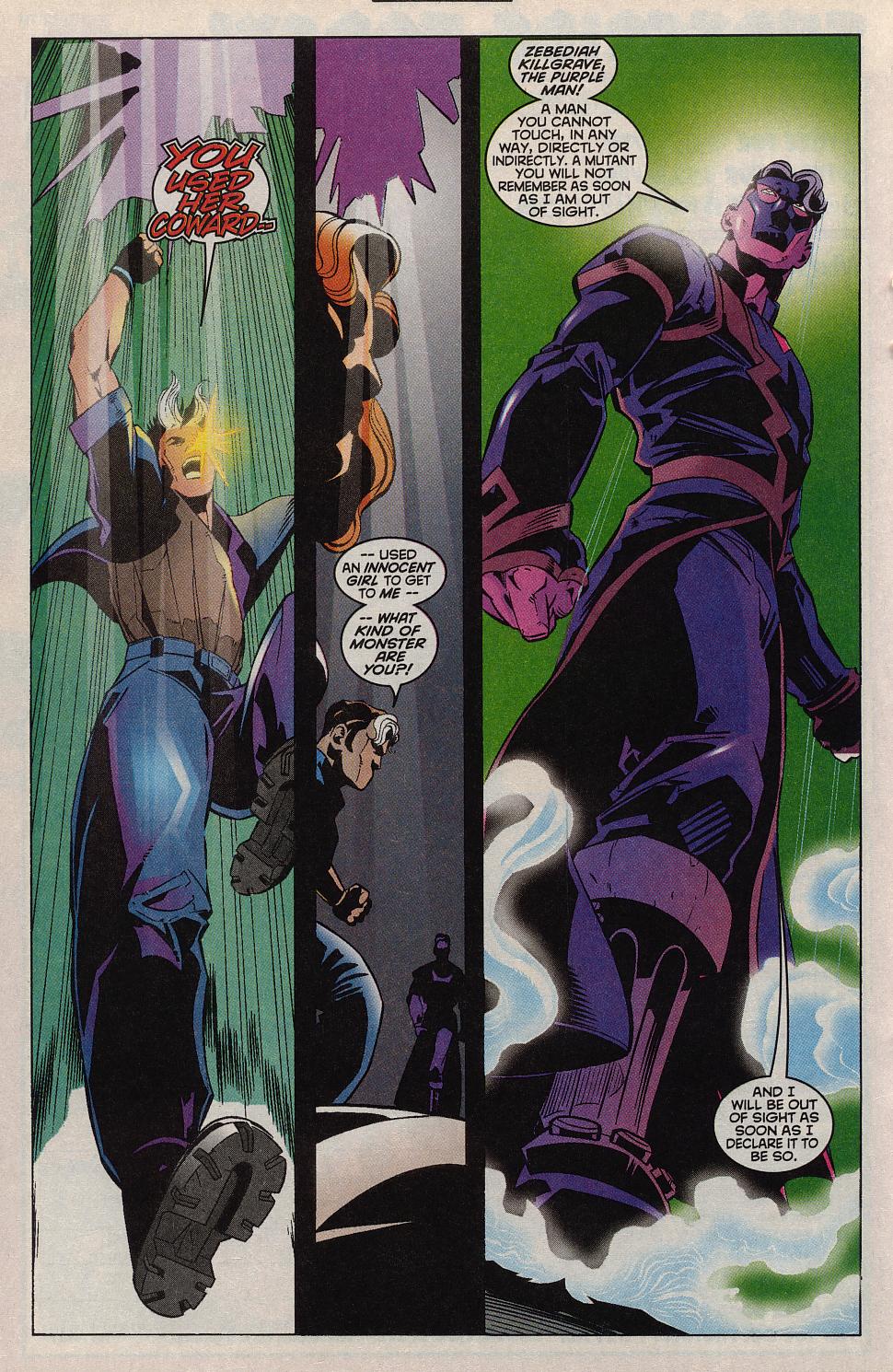 Read online X-Man comic -  Issue #36 - 13