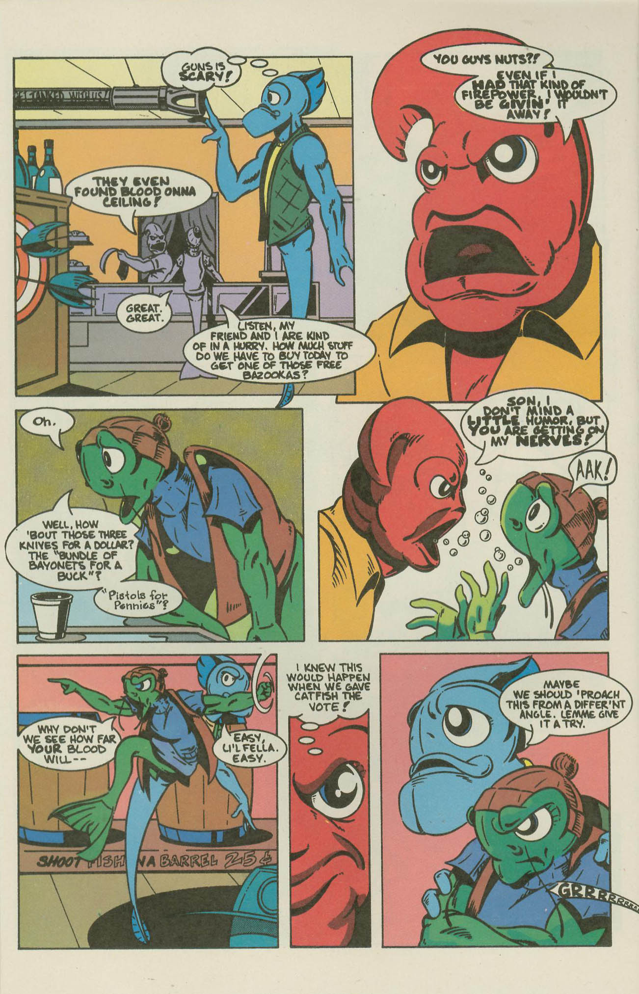Read online The Fish Police comic -  Issue #13 - 22