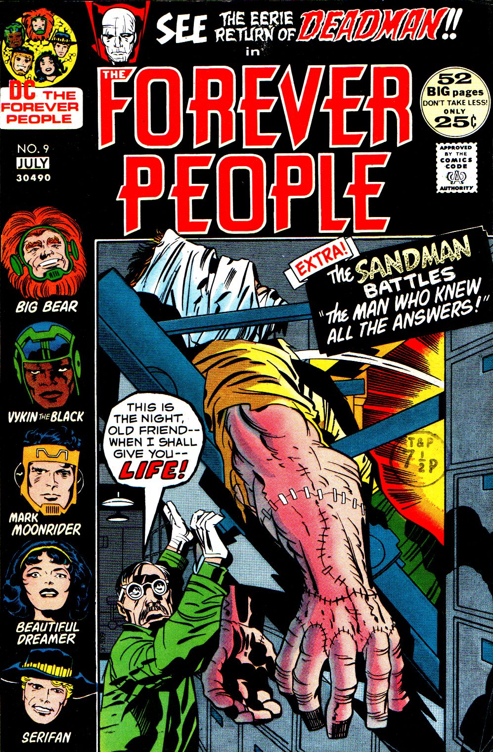 Read online Forever People (1971) comic -  Issue #9 - 1