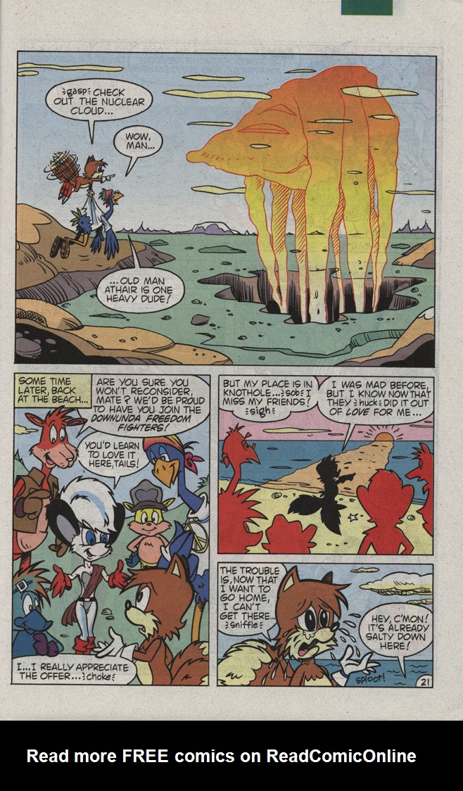 Read online Tails comic -  Issue #3 - 29