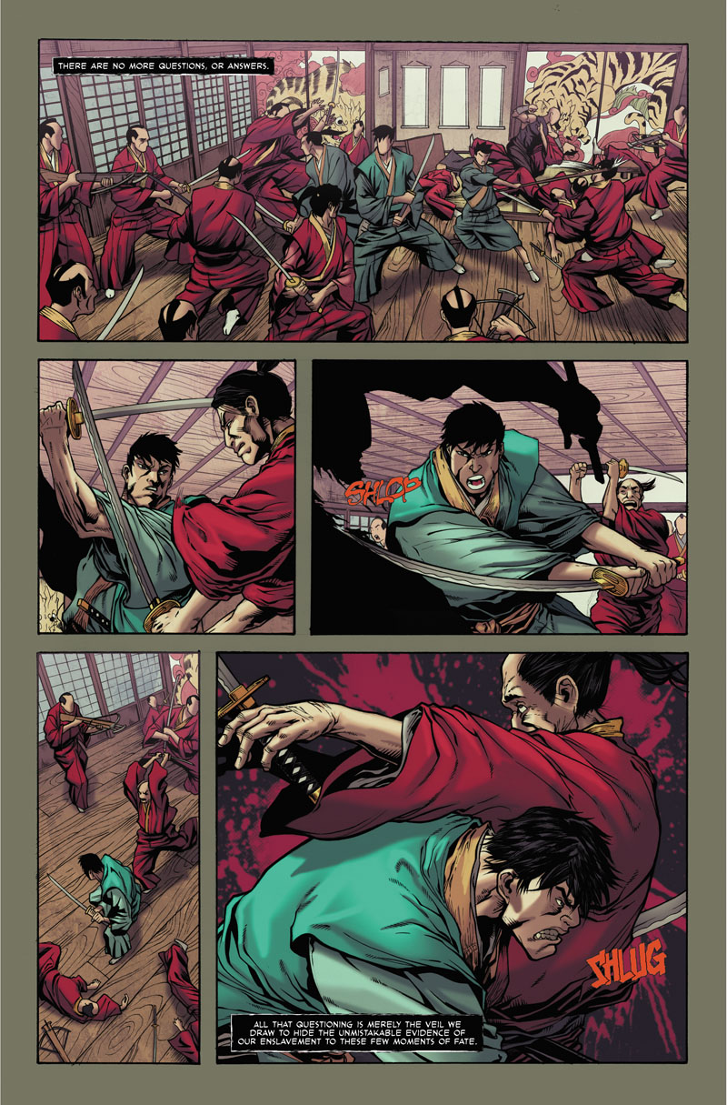 Read online Samurai's Blood comic -  Issue #6 - 13