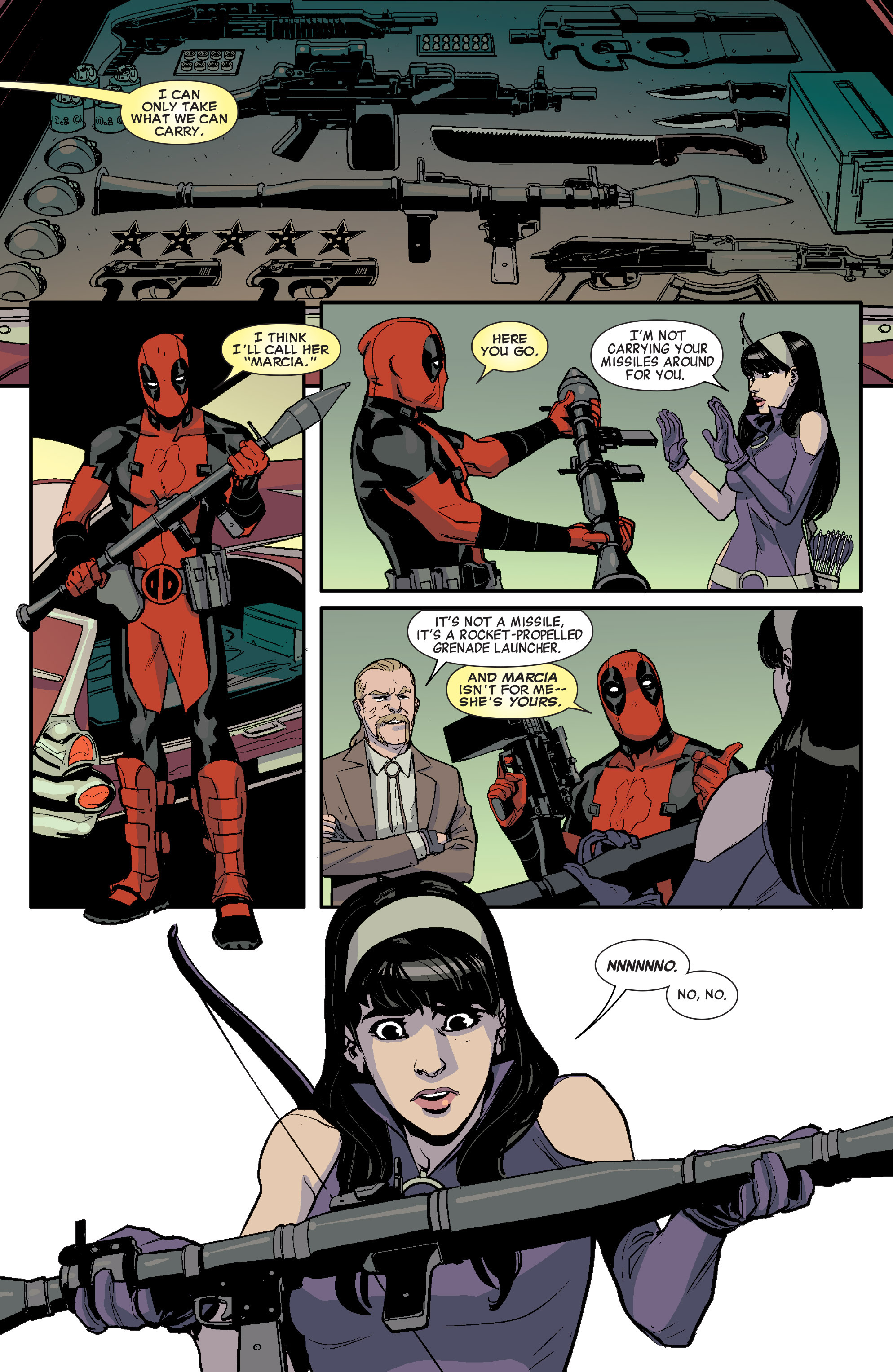 Read online Hawkeye vs. Deadpool comic -  Issue #3 - 16