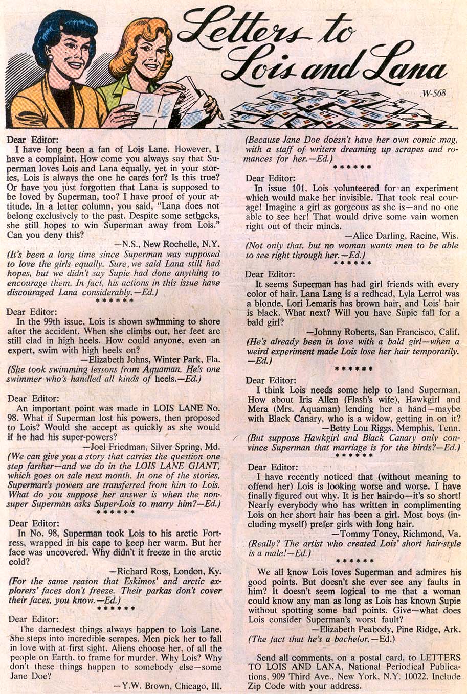 Superman's Girl Friend, Lois Lane issue 103 - Page 19