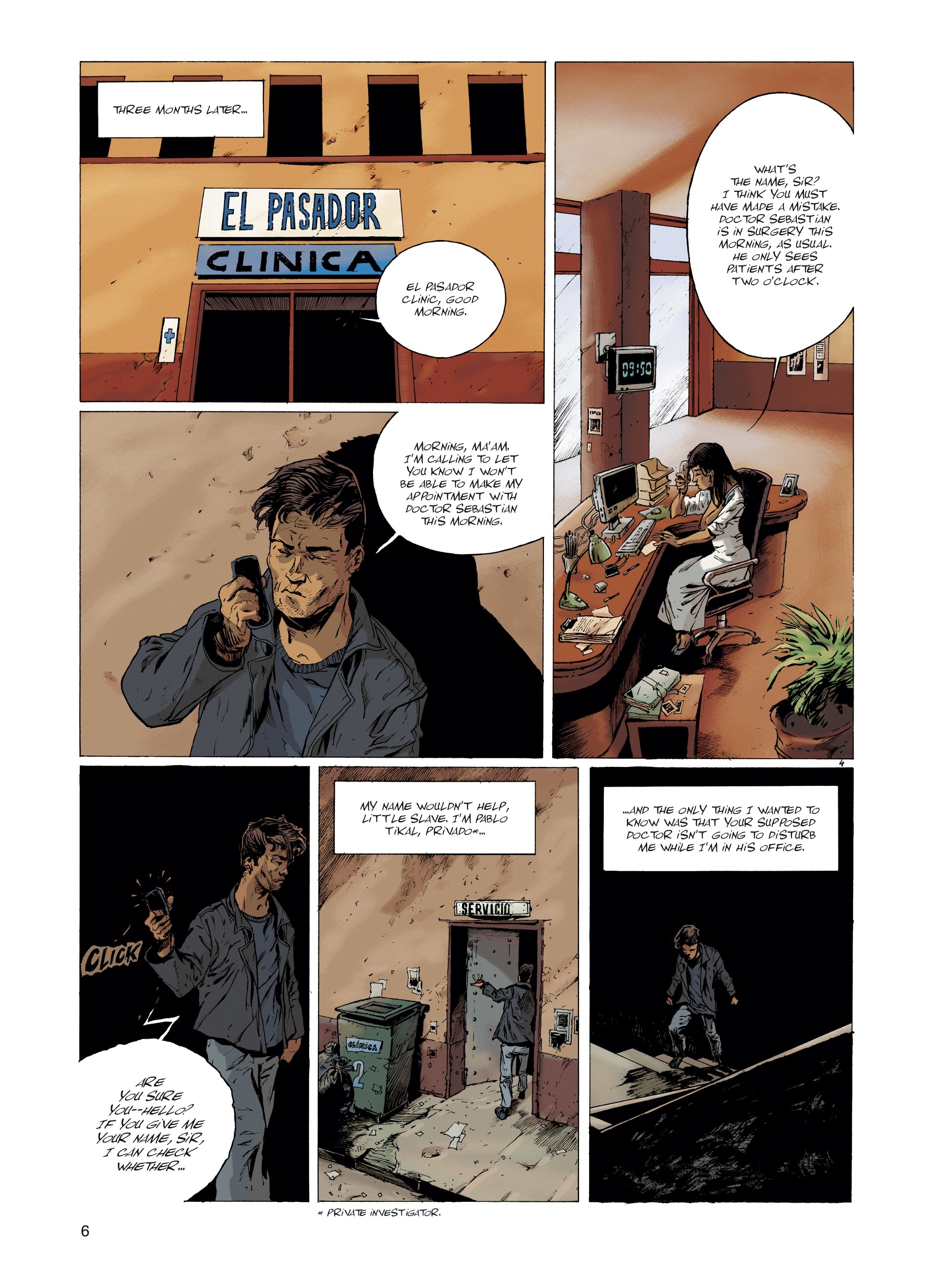 Read online Interpol comic -  Issue #1 - 6