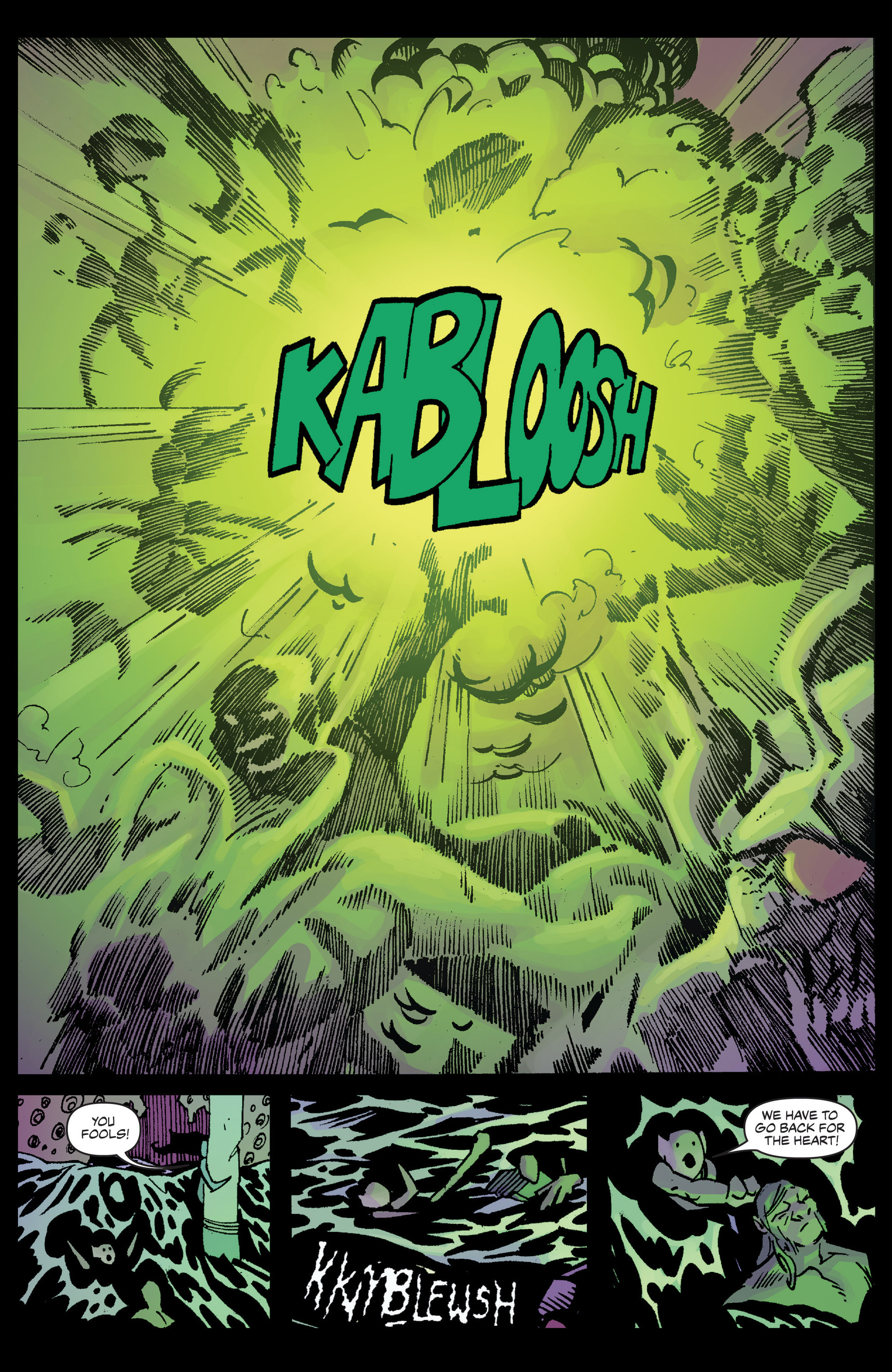 Read online Bigfoot: Sword of the Earthman (2015) comic -  Issue #3 - 23