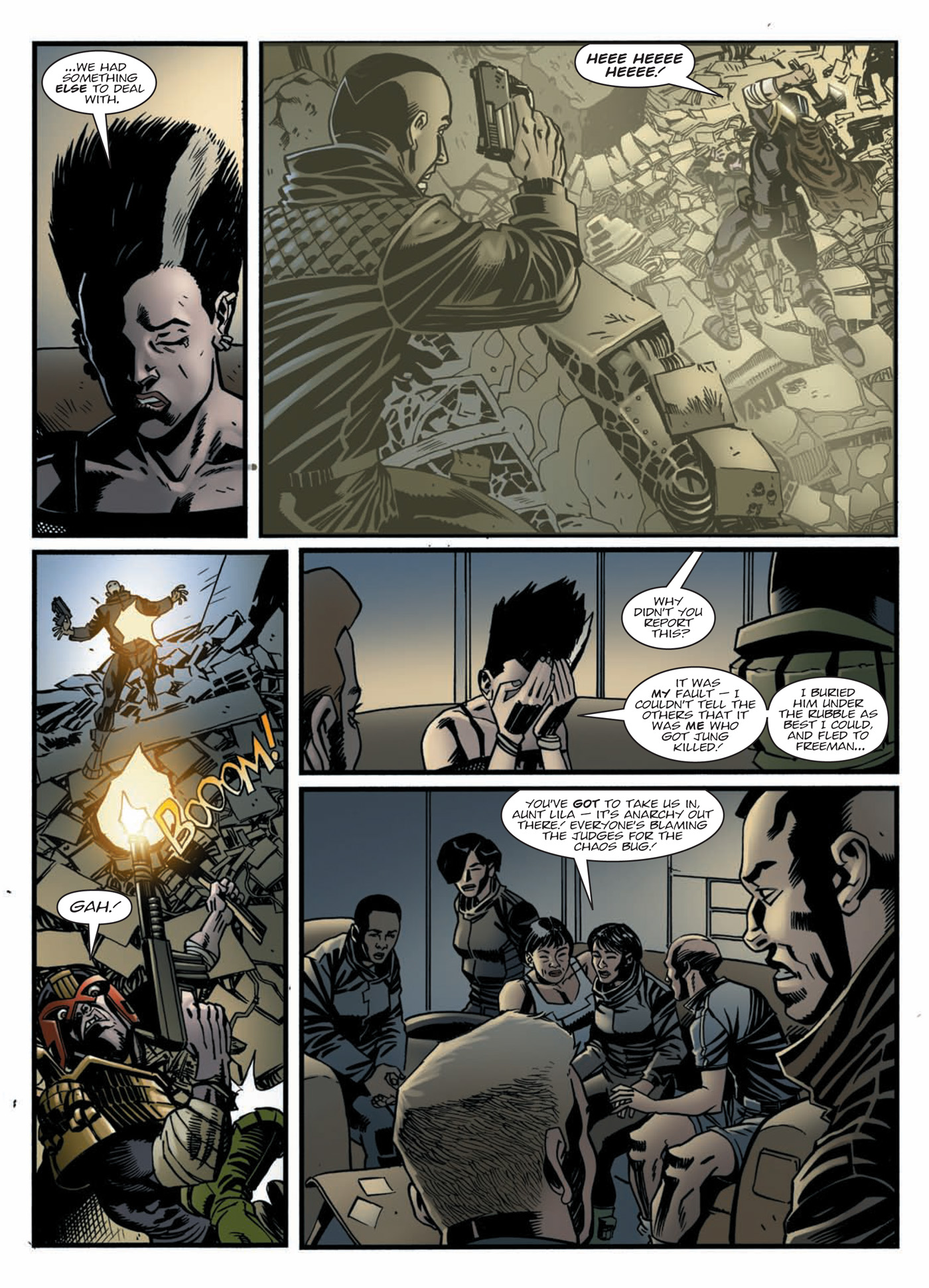 Read online Judge Dredd: Day of Chaos: Fallout comic -  Issue # TPB (Part 2) - 38