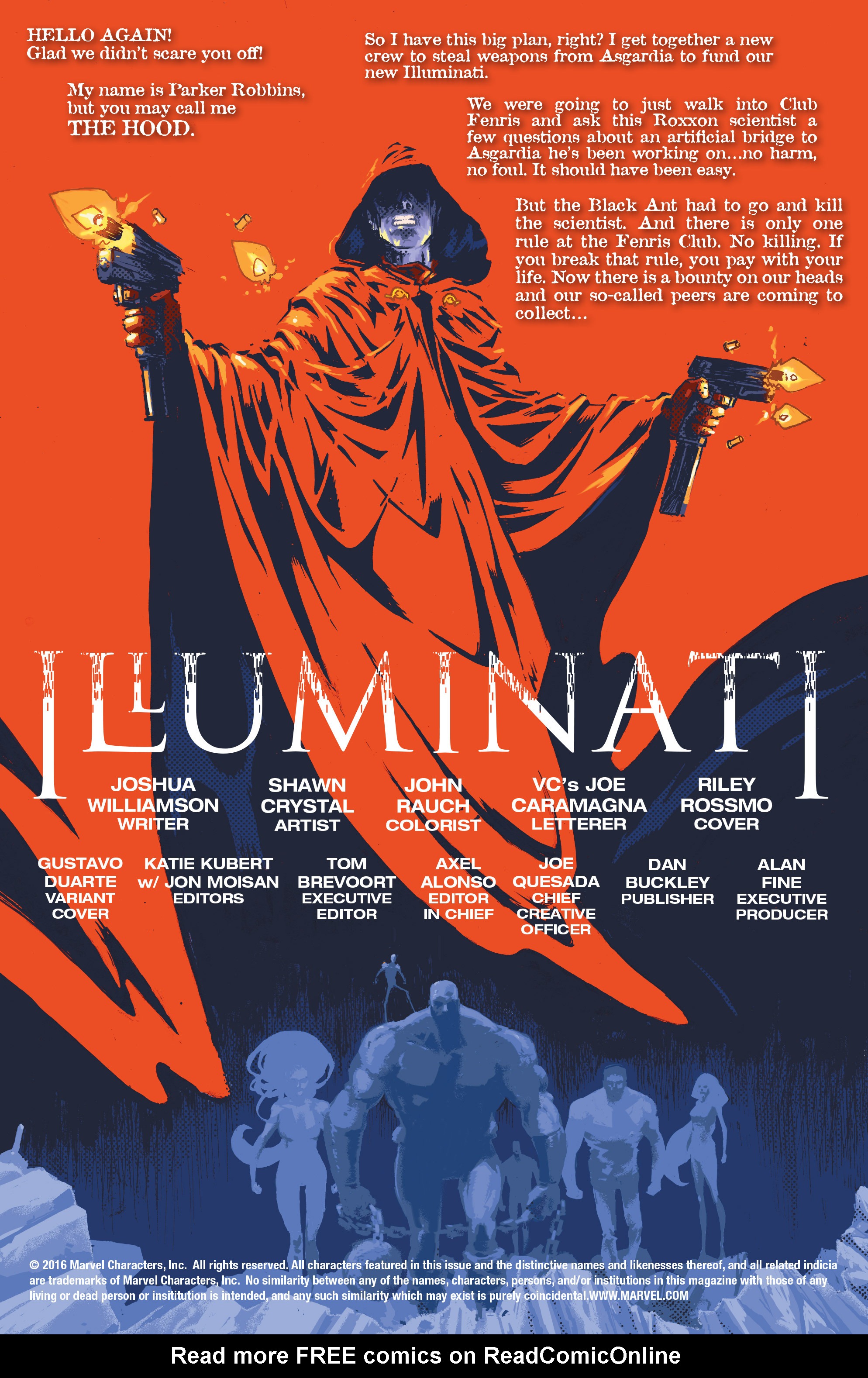 Read online Illuminati comic -  Issue #3 - 2