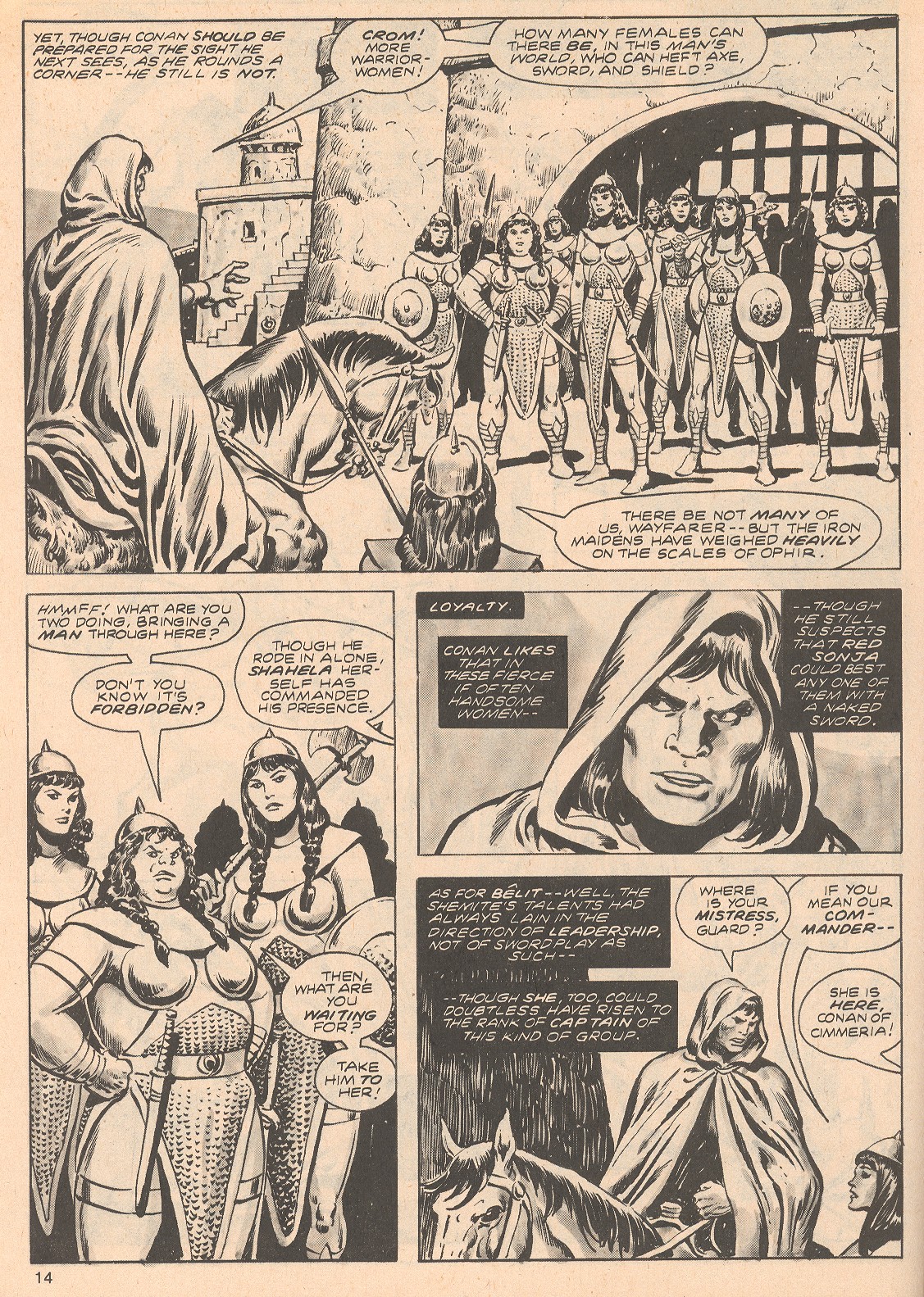 Read online The Savage Sword Of Conan comic -  Issue #68 - 14