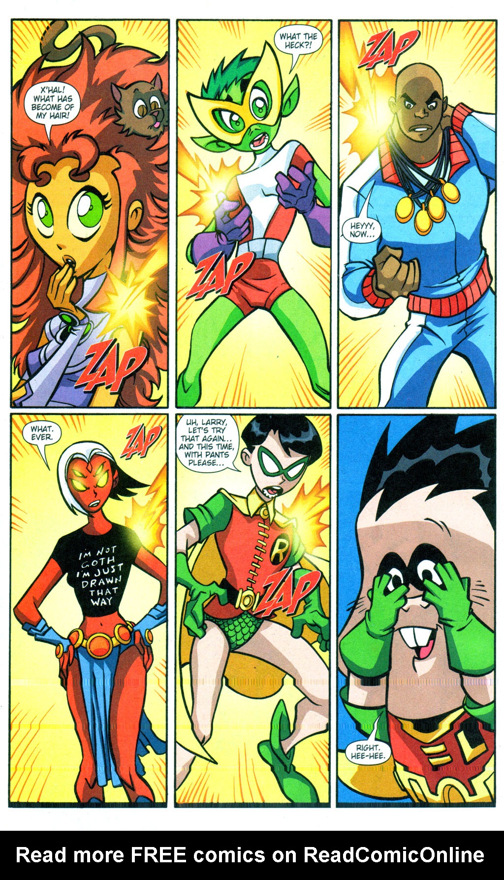 Read online Teen Titans Go! (2003) comic -  Issue #18 - 18