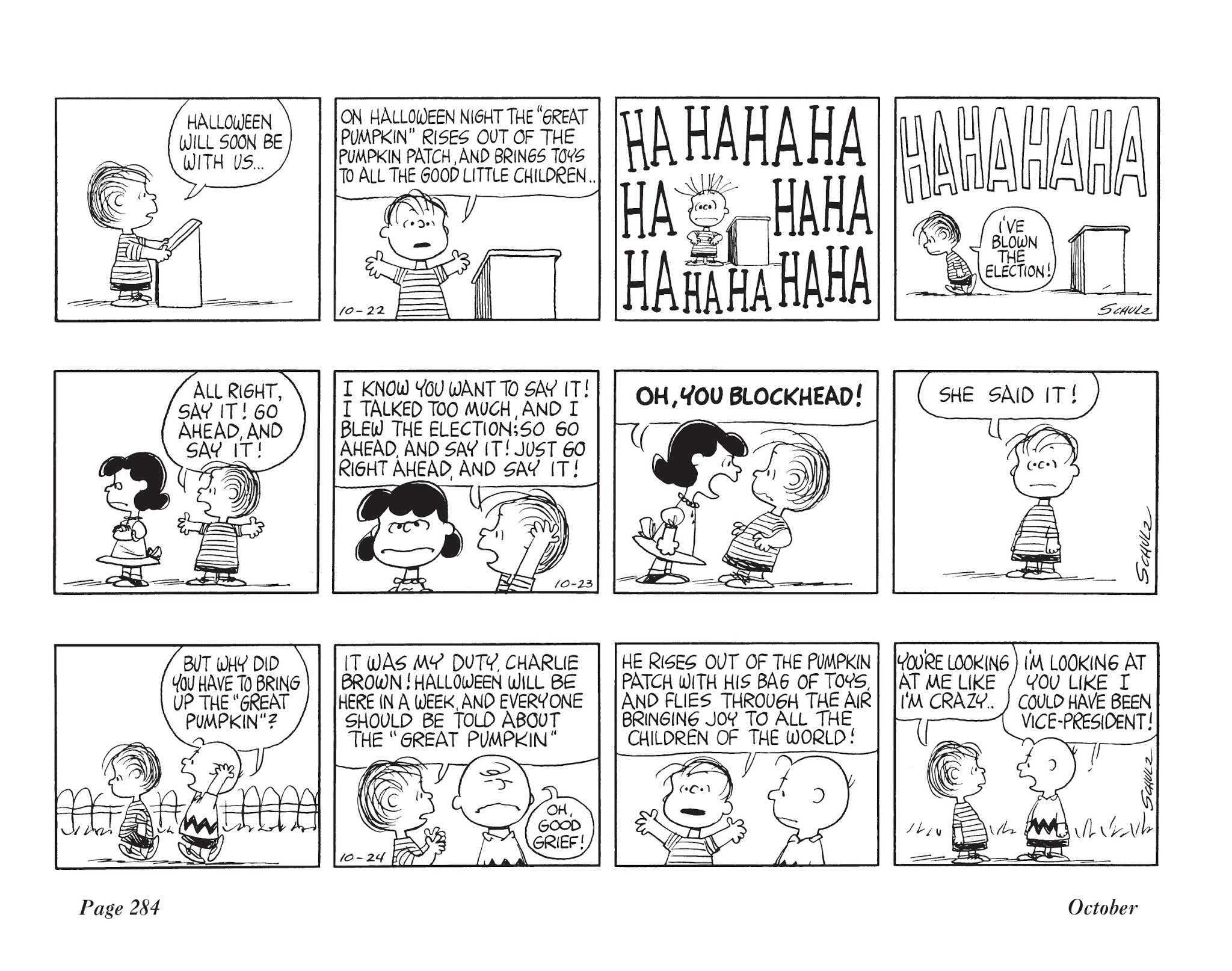 Read online The Complete Peanuts comic -  Issue # TPB 7 - 295