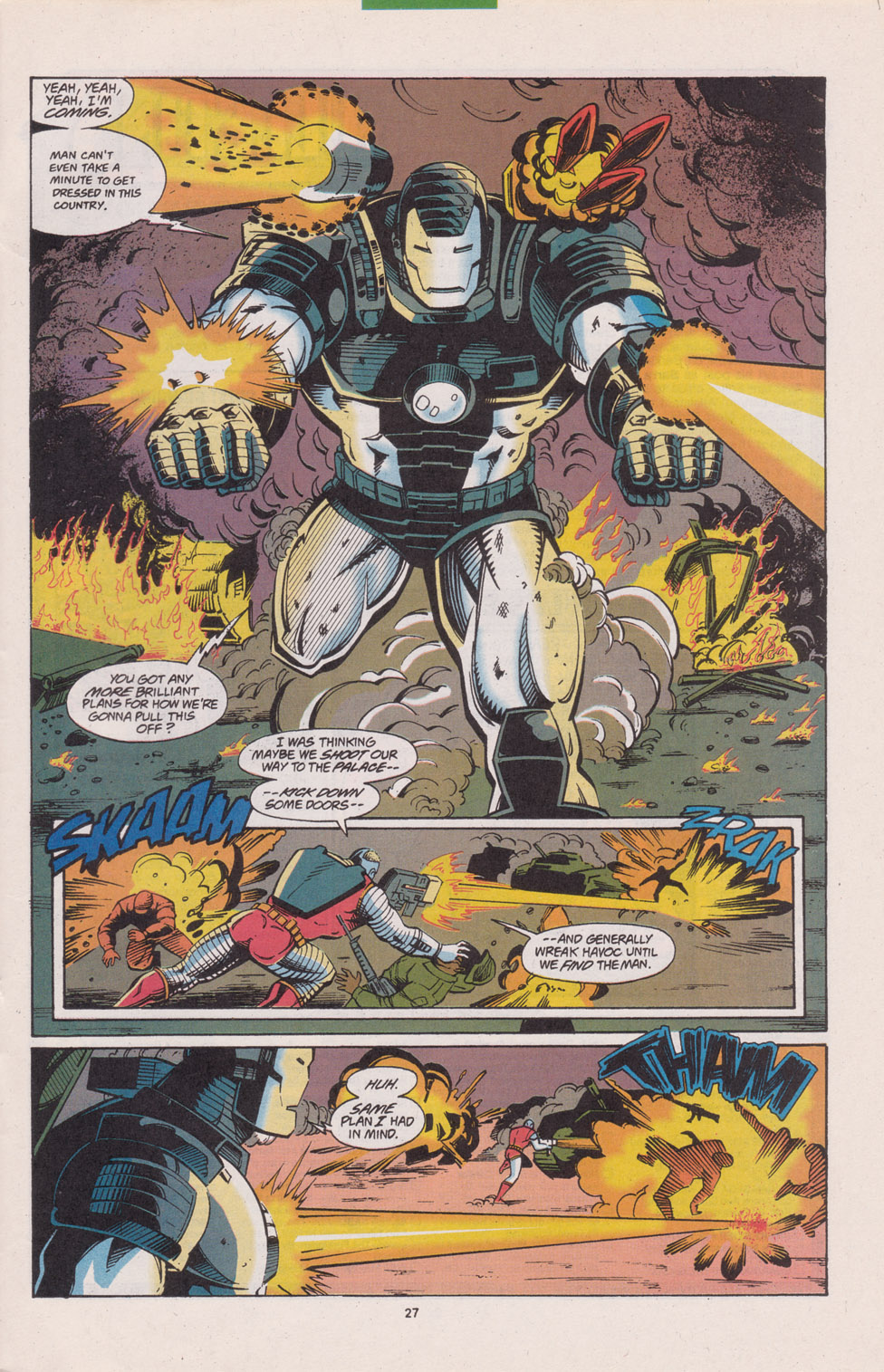 Read online War Machine (1994) comic -  Issue #2 - 19