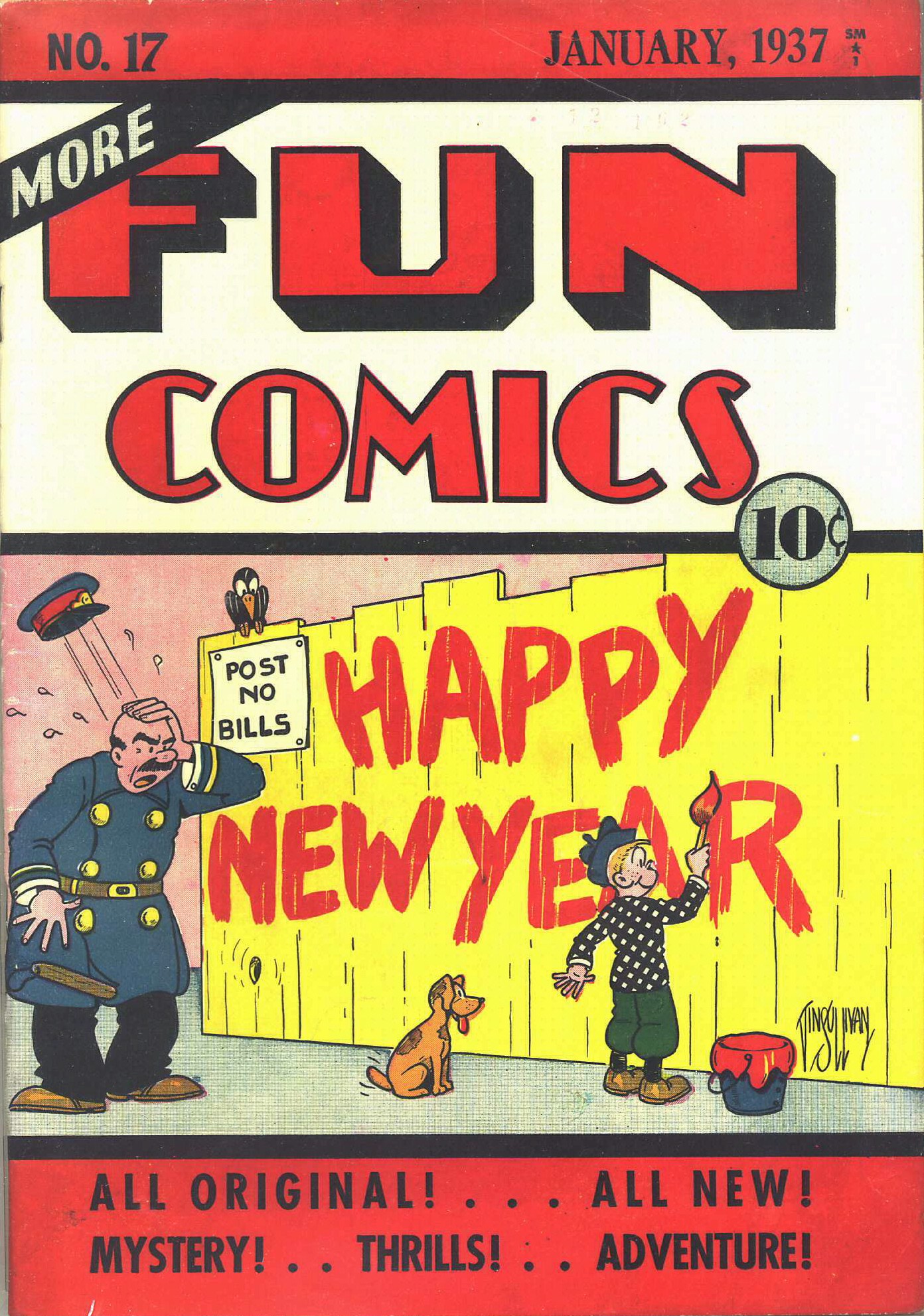 Read online More Fun Comics comic -  Issue #17 - 2
