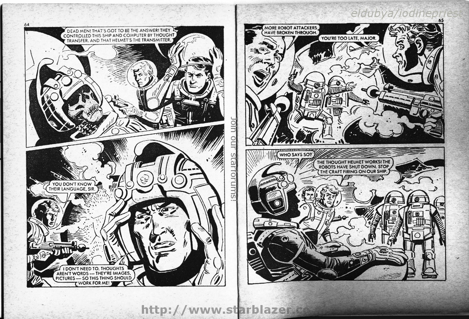 Read online Starblazer comic -  Issue #60 - 34