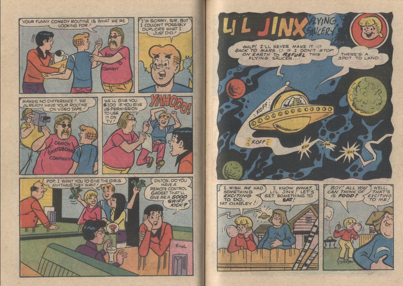 Read online Archie...Archie Andrews, Where Are You? Digest Magazine comic -  Issue #56 - 44