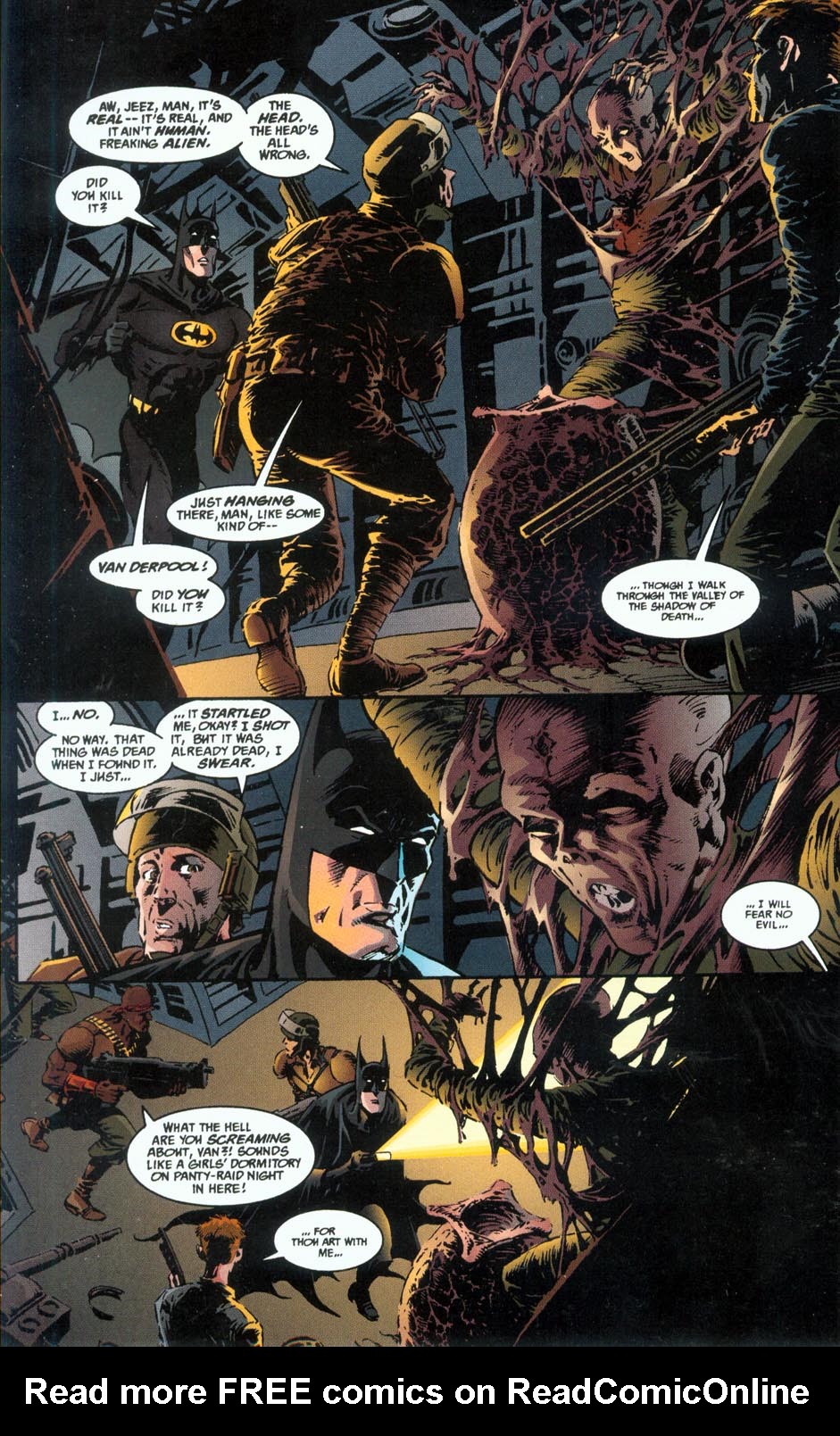 Read online Batman/Aliens comic -  Issue #1 - 20