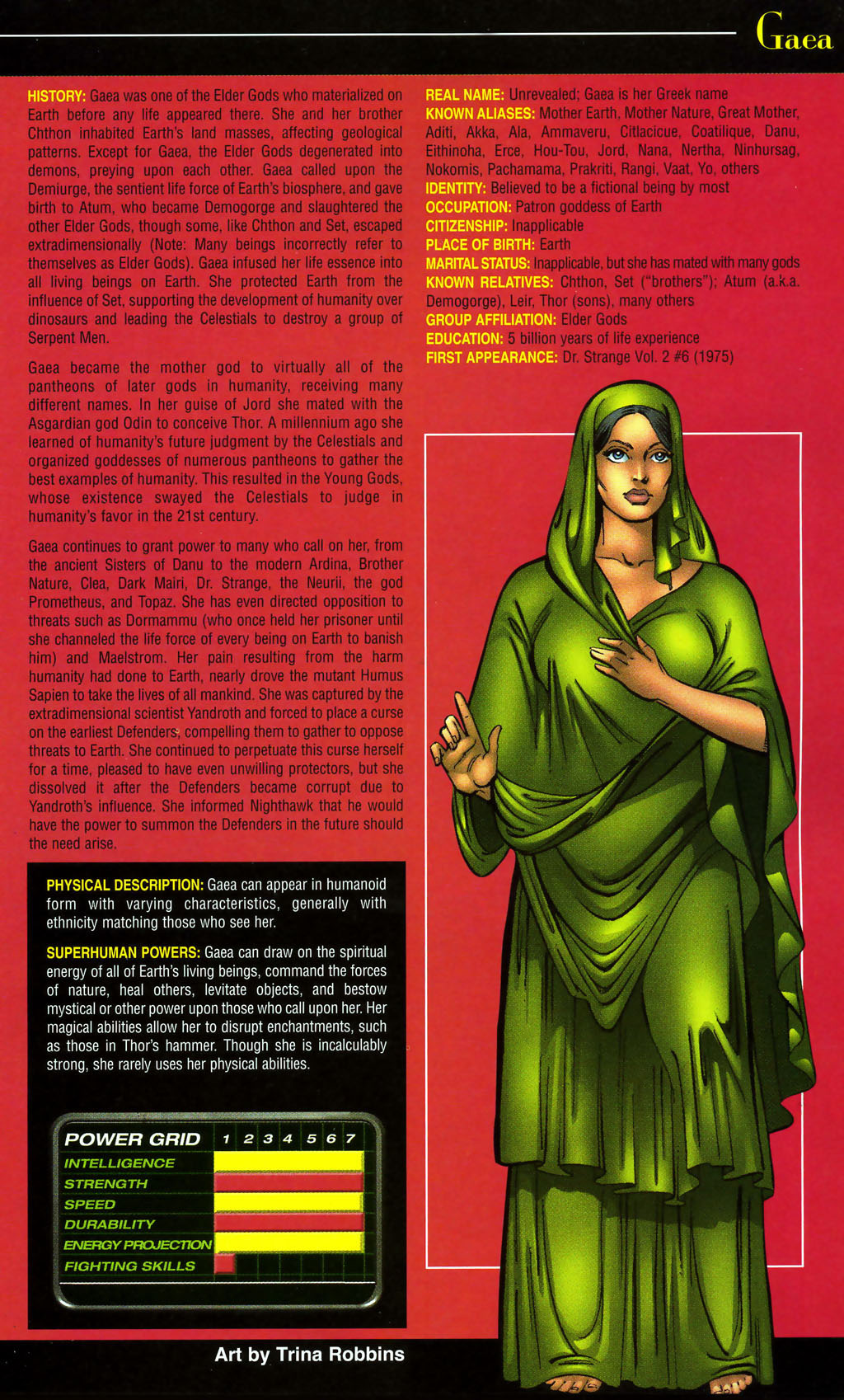 Read online Official Handbook of the Marvel Universe: Women of Marvel 2005 comic -  Issue # Full - 15