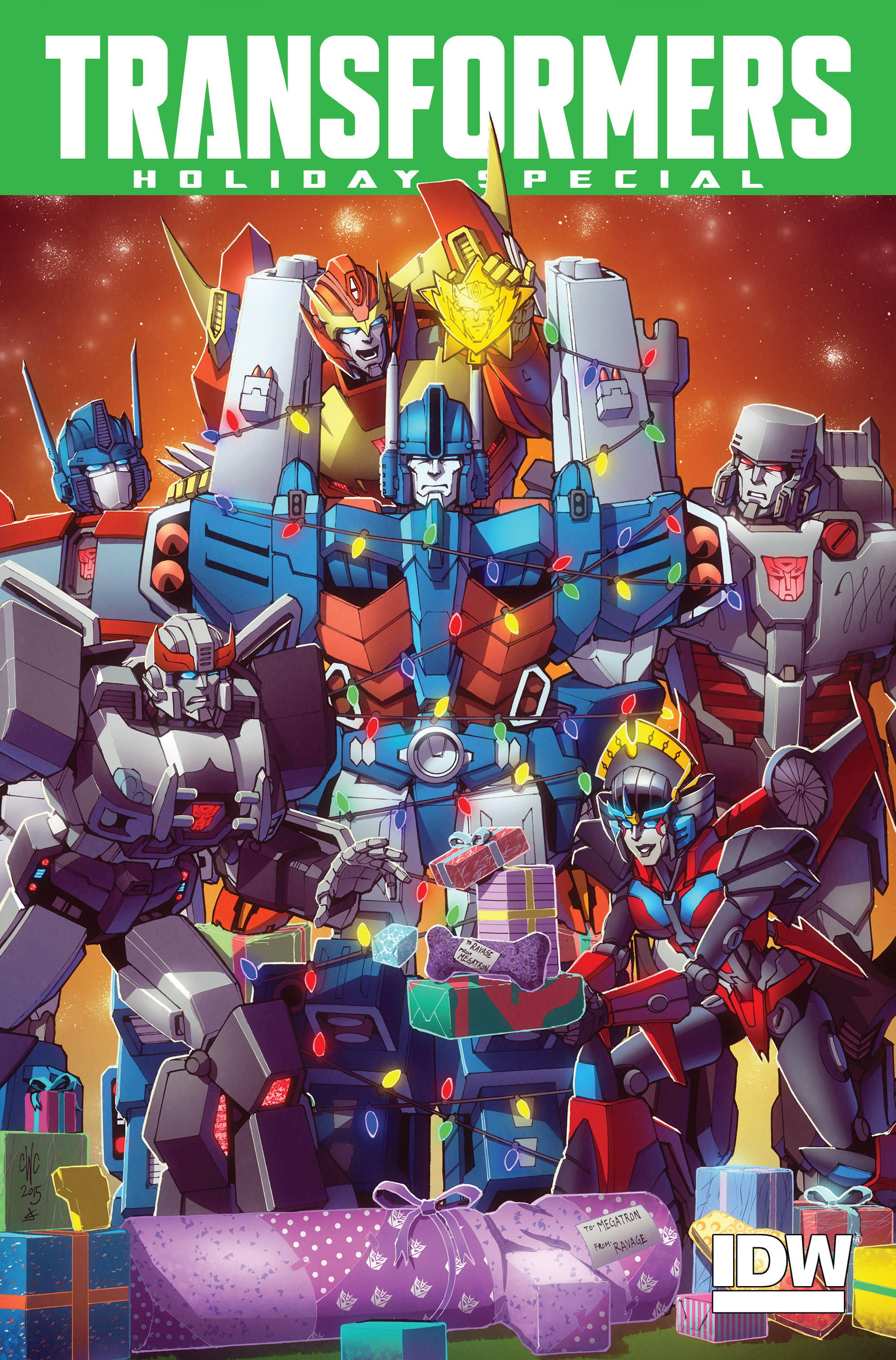 Read online Transformers: Holiday Special comic -  Issue # Full - 1