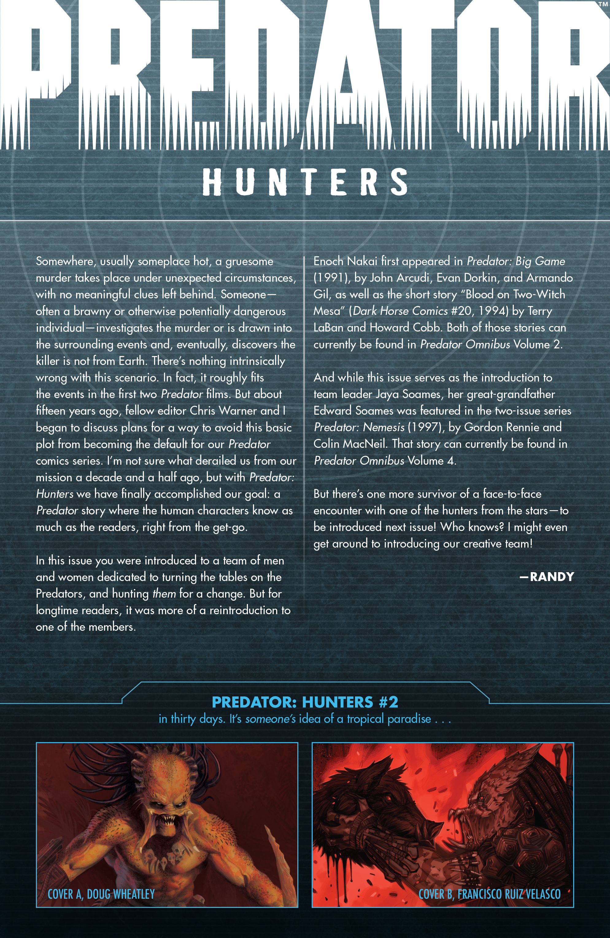 Read online Predator: Hunters comic -  Issue #1 - 27