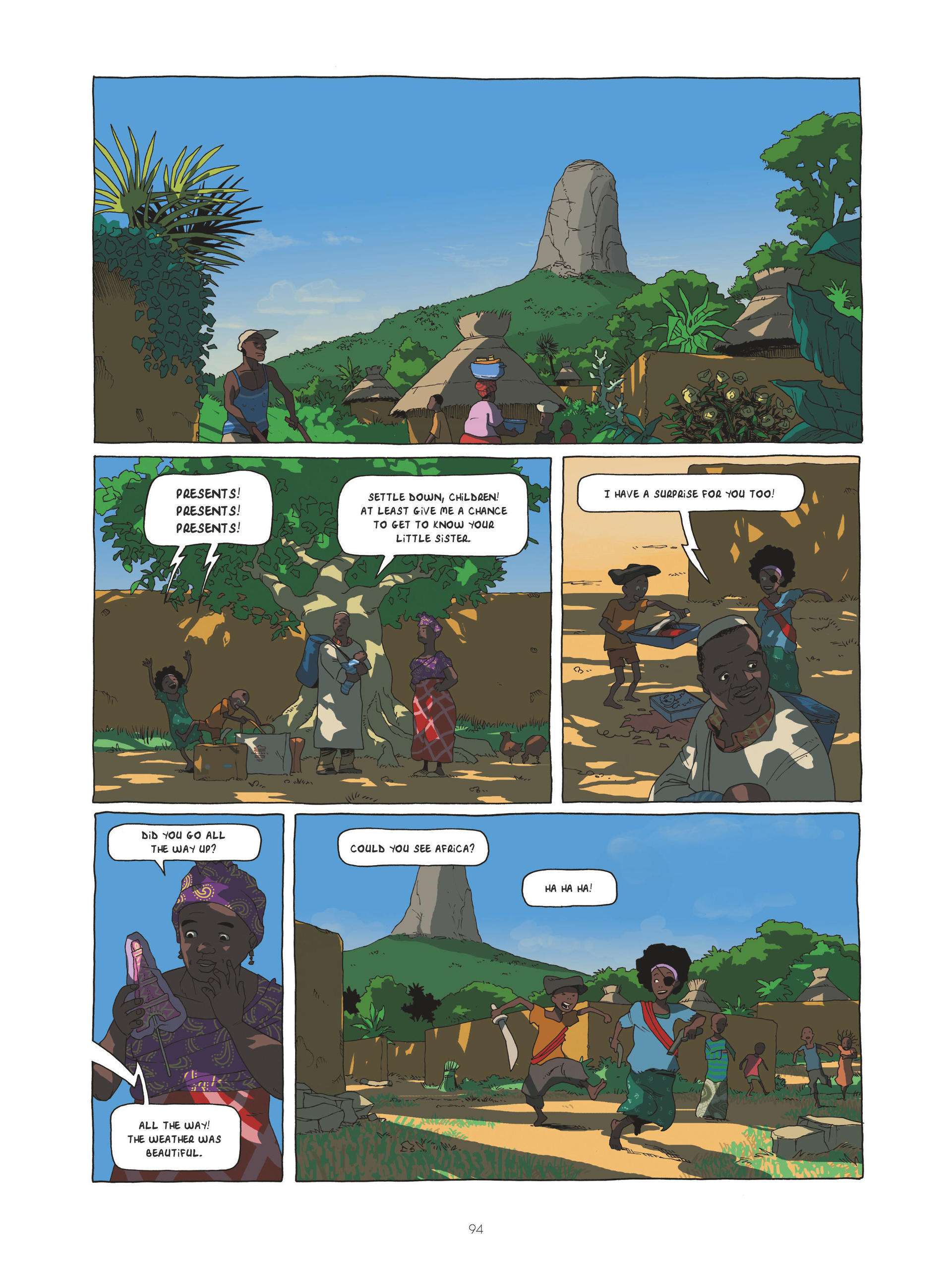 Read online Zidrou-Beuchot's African Trilogy comic -  Issue # TPB 1 - 94