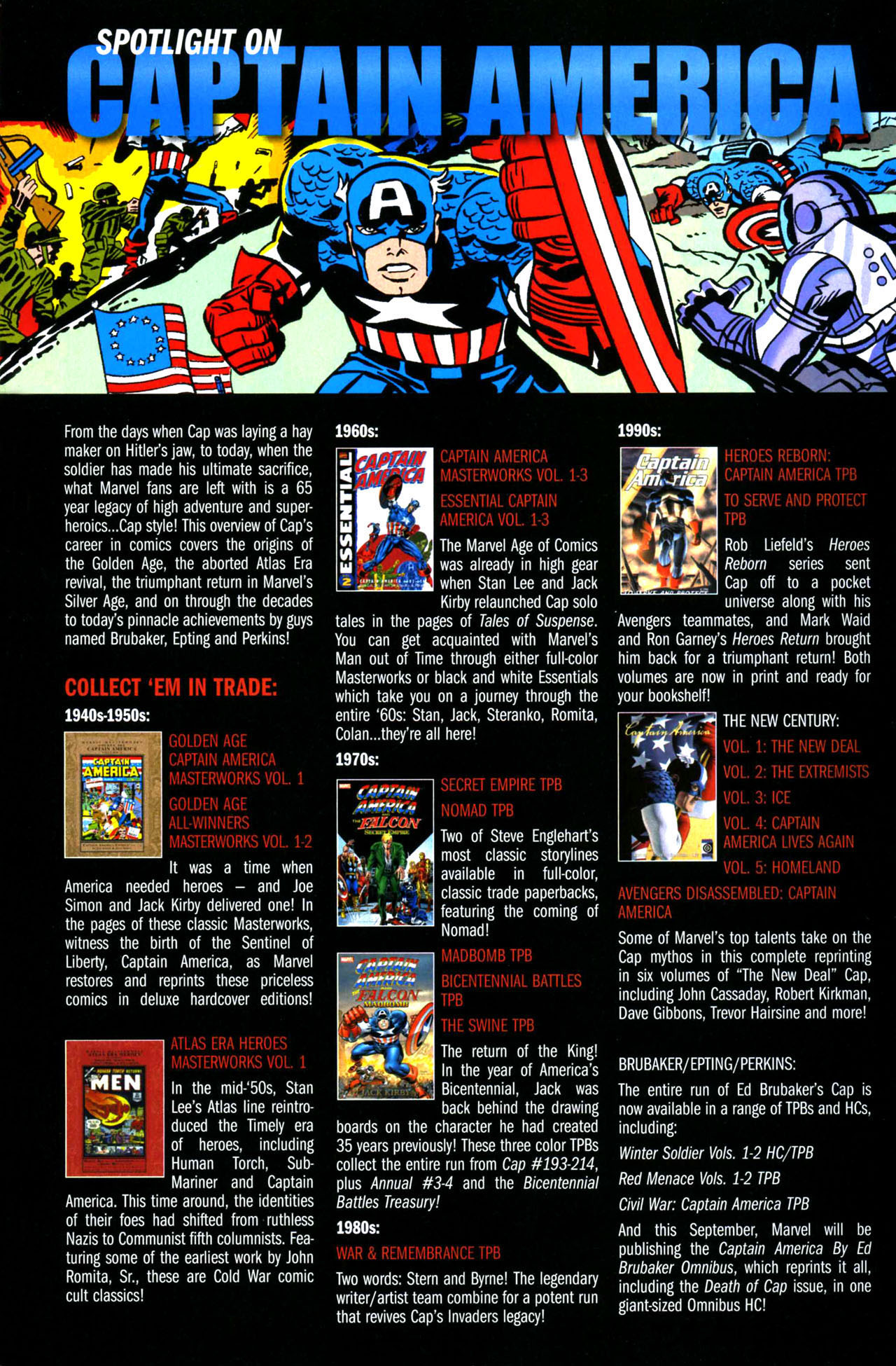 Read online Marvel Spotlight: Captain America Remembered comic -  Issue # Full - 3