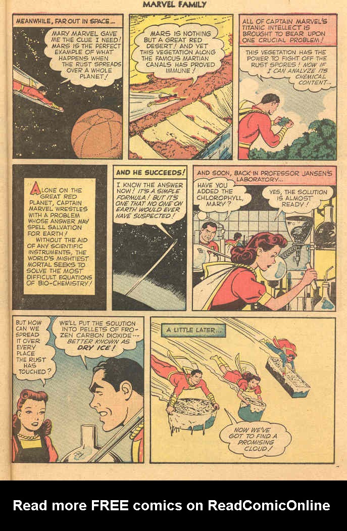 Read online The Marvel Family comic -  Issue #44 - 31