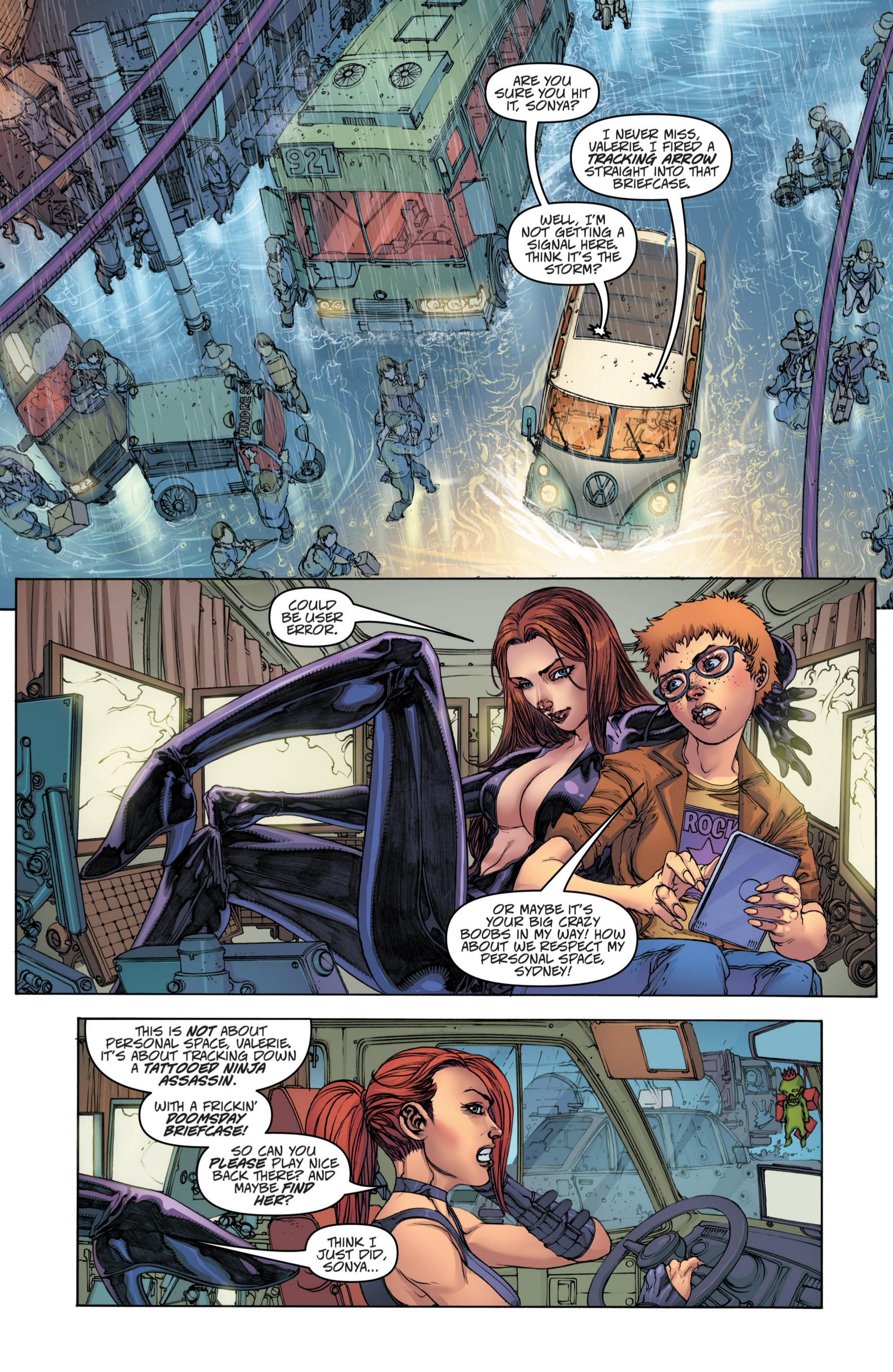 Read online Danger Girl: The Chase comic -  Issue #2 - 8
