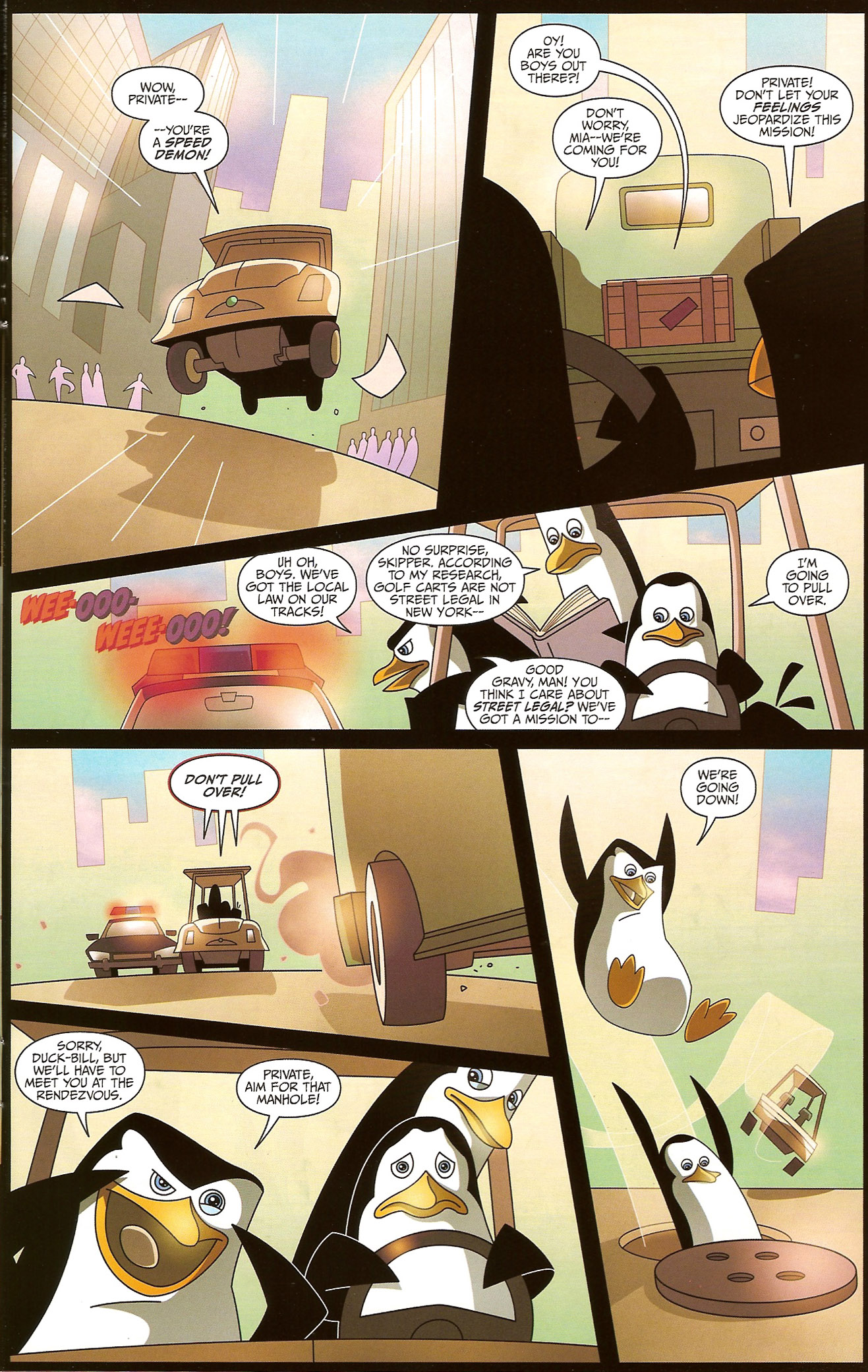Read online Penguins of Madagascar comic -  Issue #1 - 15