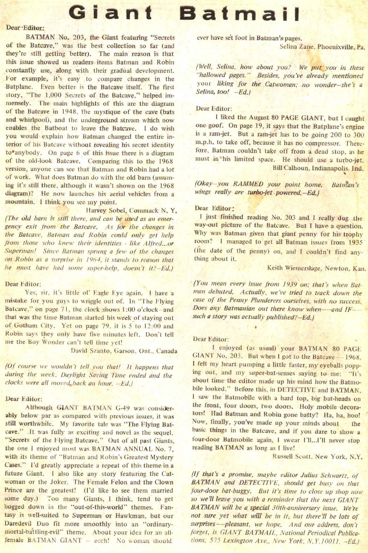 Read online Batman (1940) comic -  Issue #208 - 74