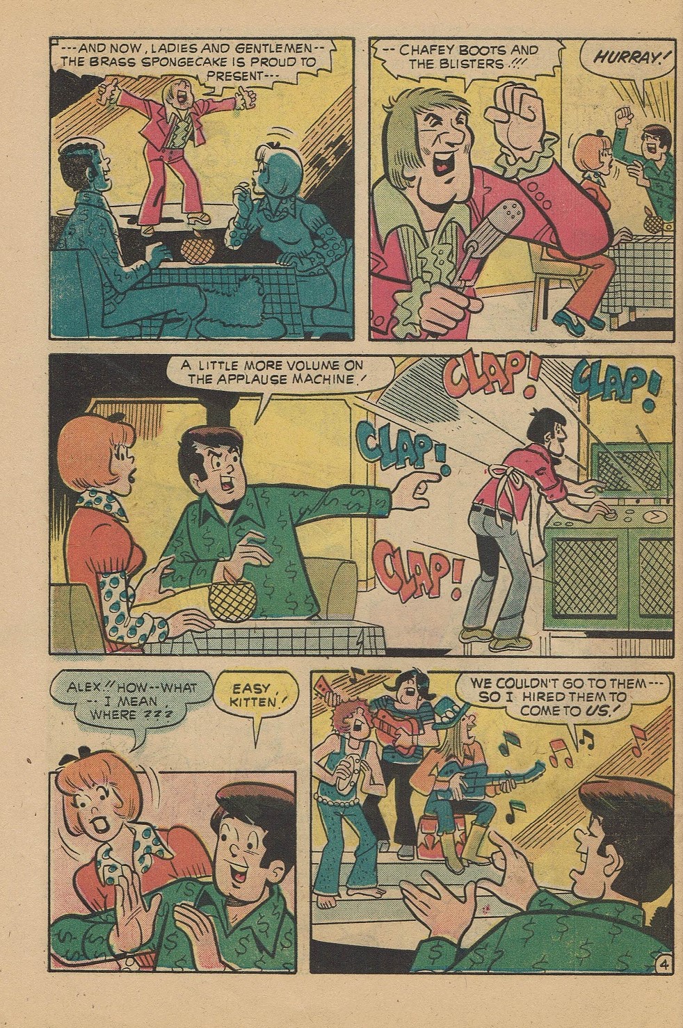 Read online Archie's TV Laugh-Out comic -  Issue #26 - 29