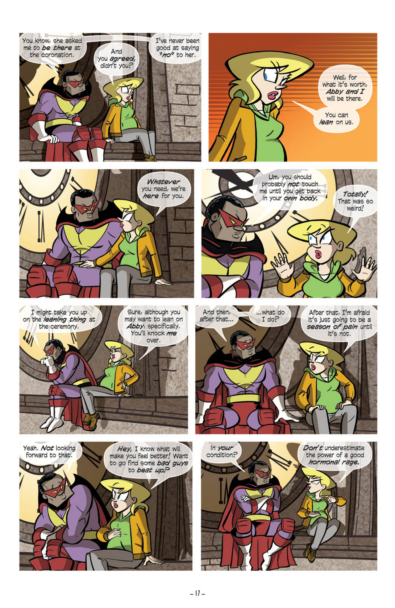 Read online Love and Capes: What to Expect comic -  Issue #5 - 19