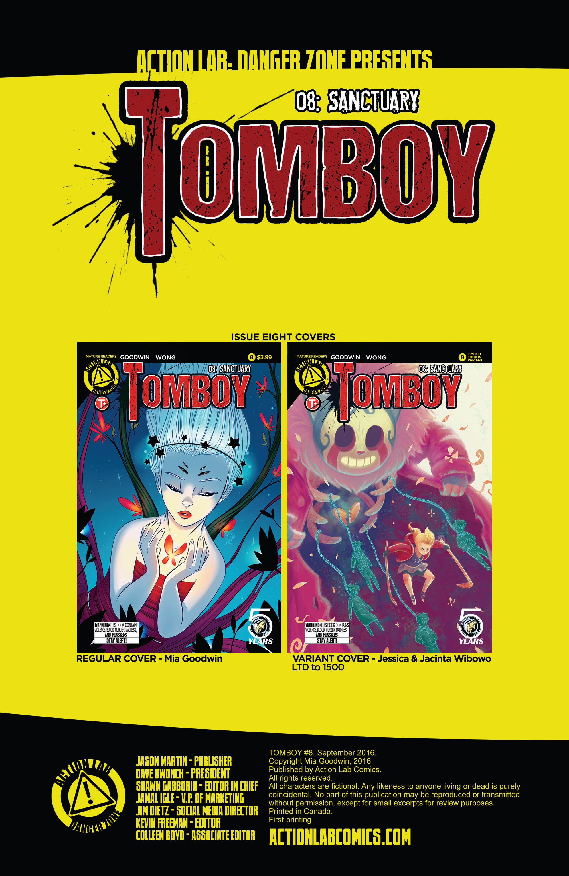 Read online Tomboy comic -  Issue #8 - 2