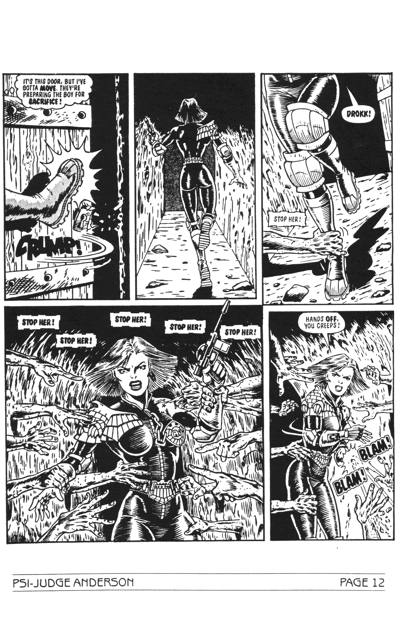 Read online Psi-Judge Anderson comic -  Issue #4 - 14