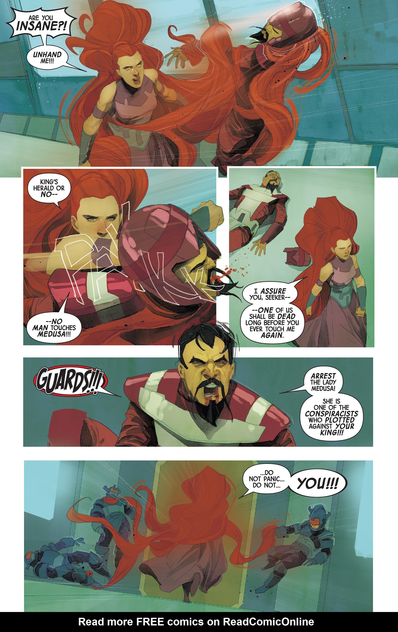 Read online Inhumans: Once And Future Kings comic -  Issue #1 - 18