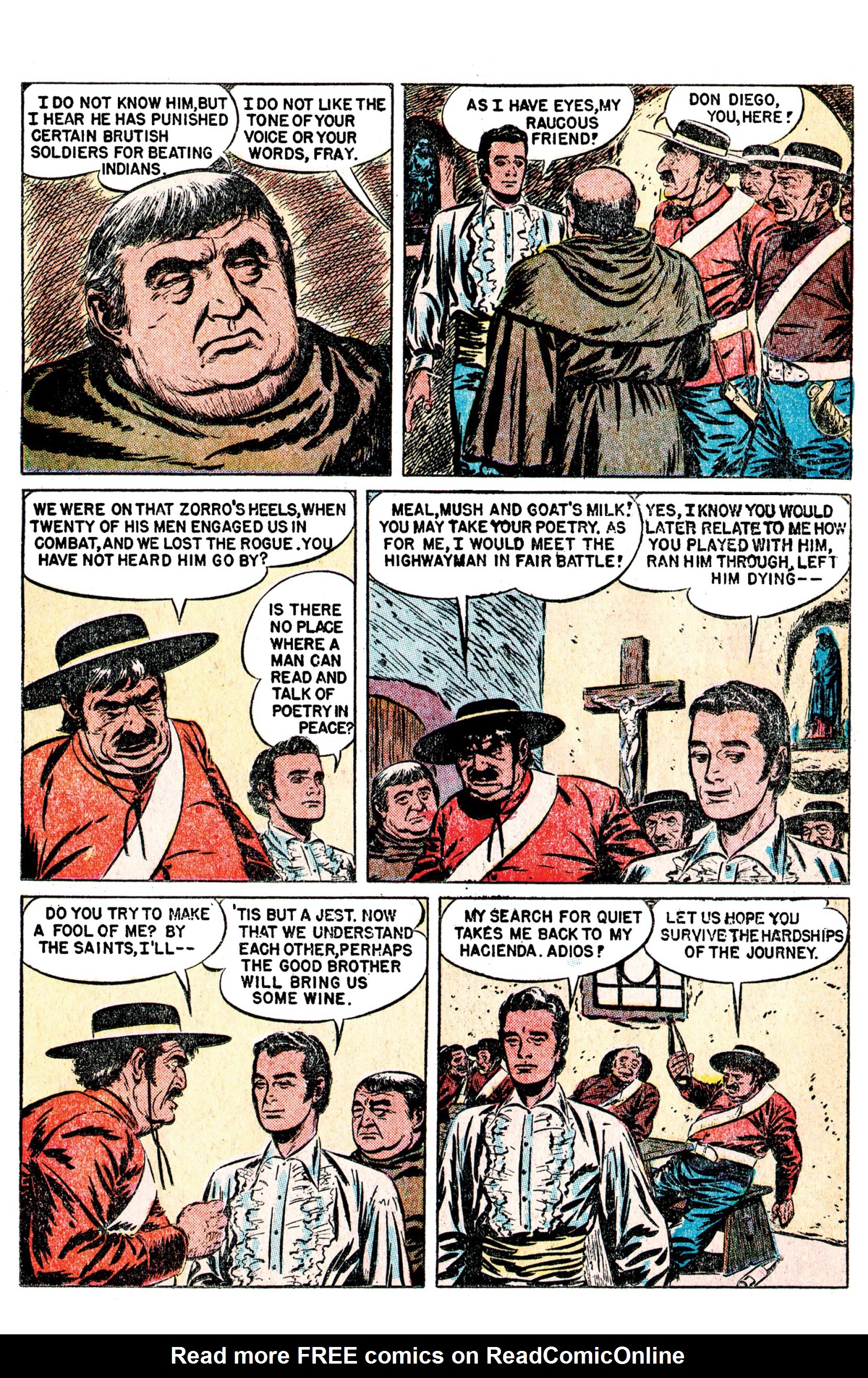 Read online AM Archives: The Mark of Zorro #1 1949 Dell Edition comic -  Issue #1 1949 Dell Edition Full - 22