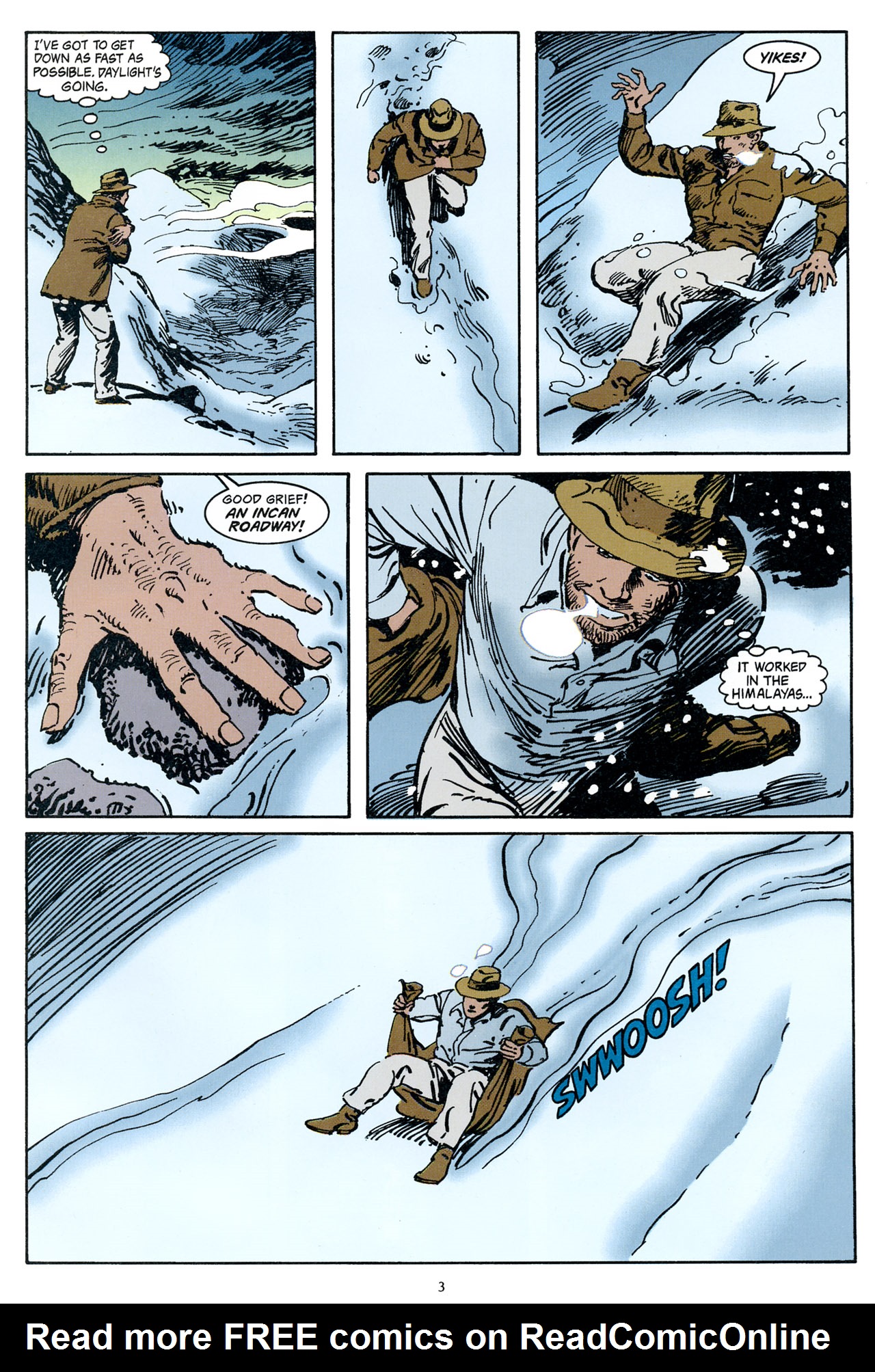 Read online Indiana Jones and the Arms of Gold comic -  Issue #4 - 5