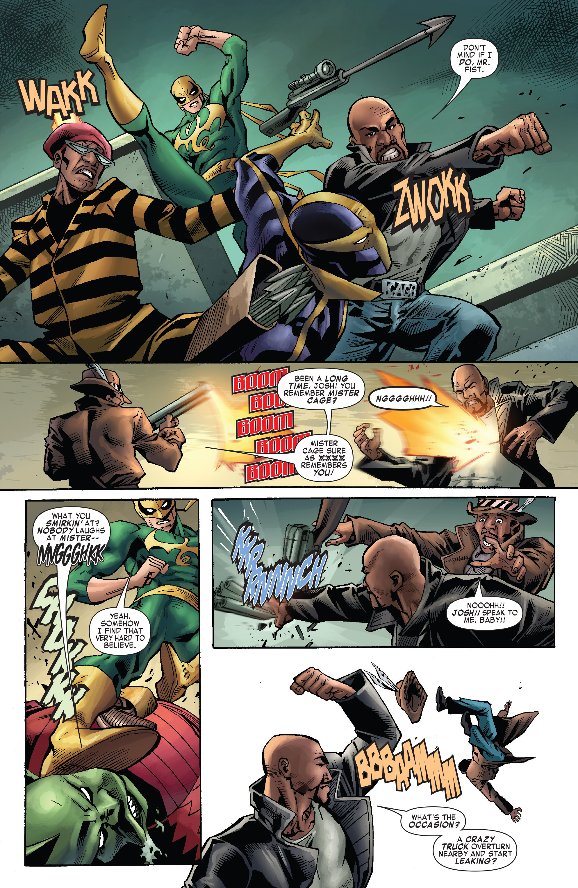 Read online Shadowland: Power Man comic -  Issue #2 - 15
