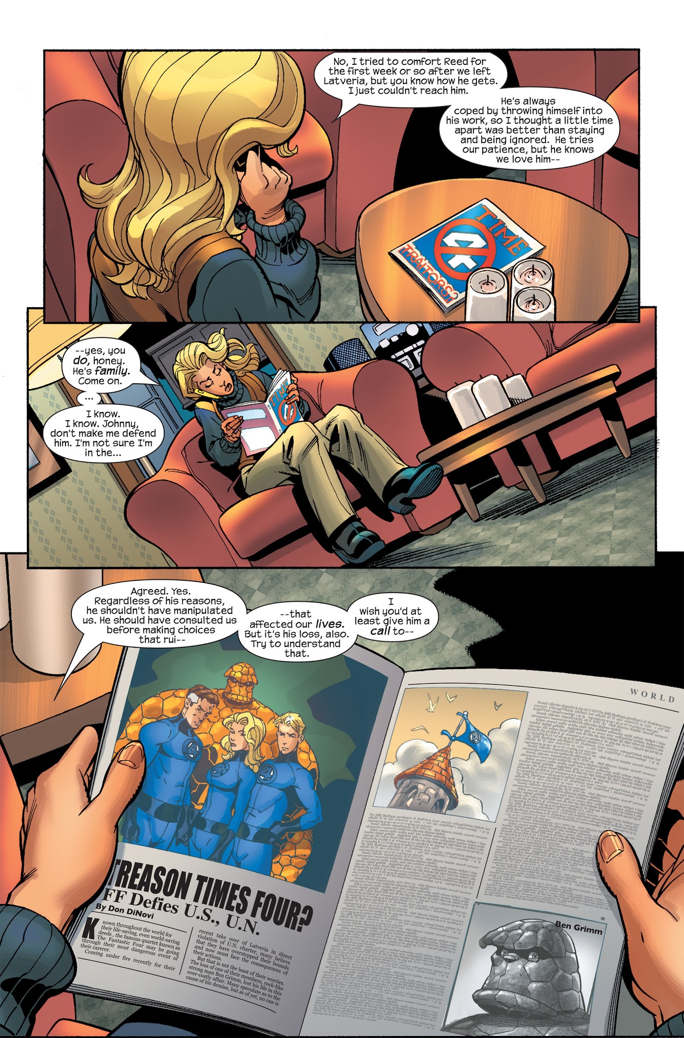Read online Fantastic Four by Waid & Wieringo Ultimate Collection comic -  Issue # TPB 3 - 152