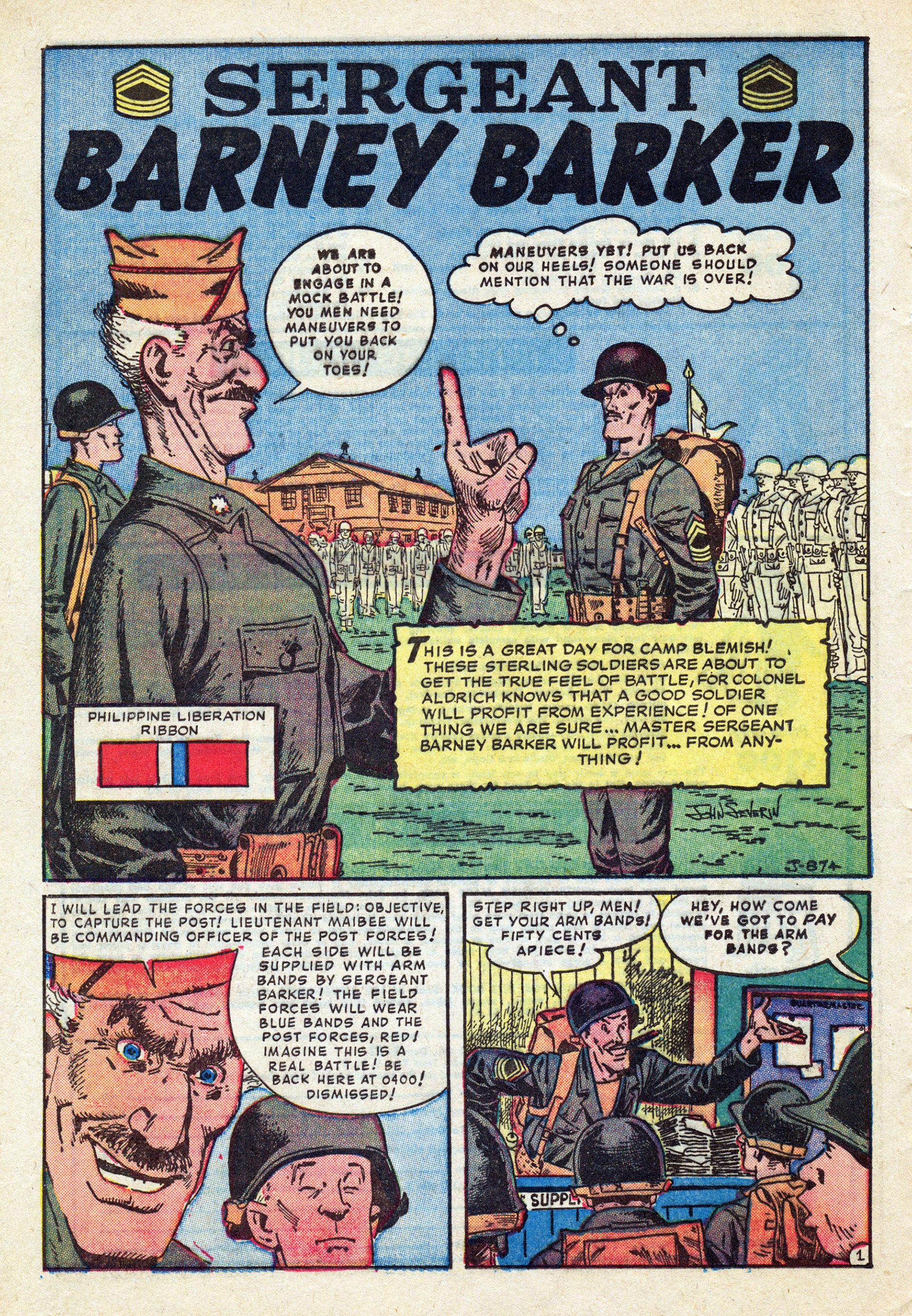 Read online Sergeant Barney Barker comic -  Issue #1 - 12